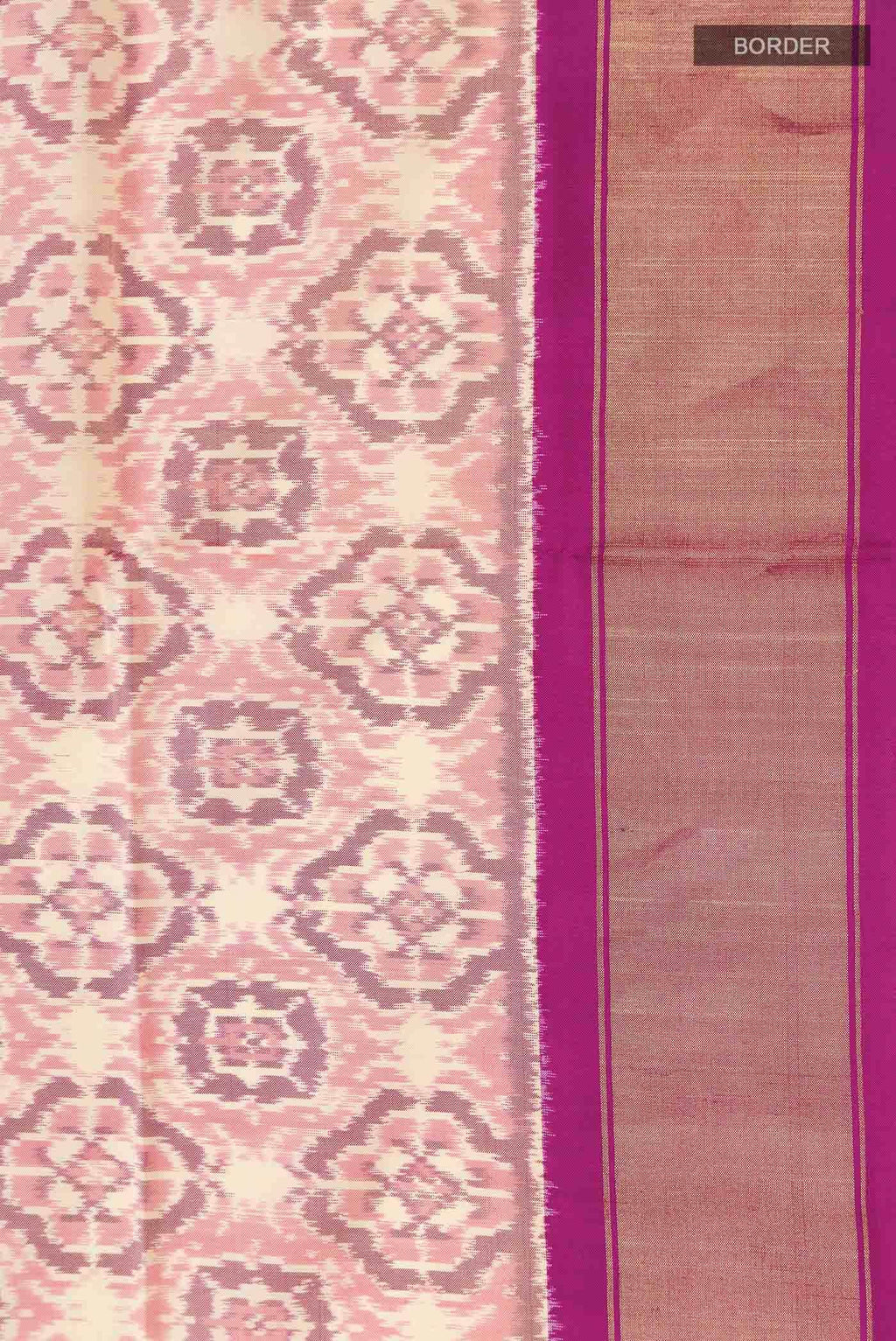 Pink Rajkot Patola Silk Saree