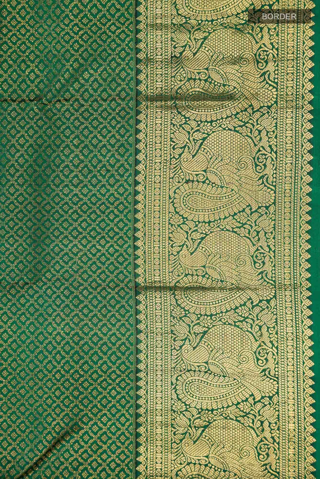Green Kanchipuram Silk Saree