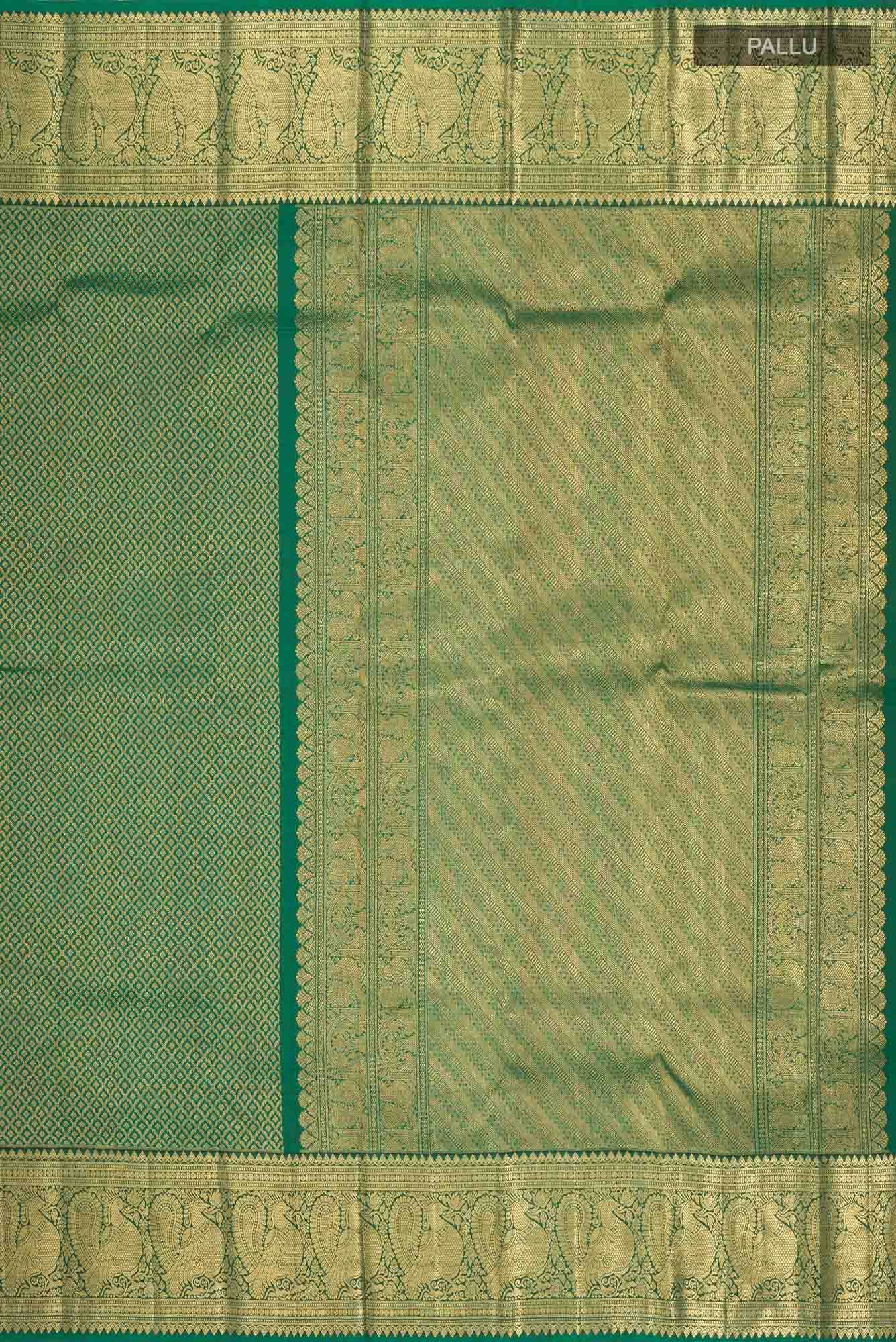 Green Kanchipuram Silk Saree