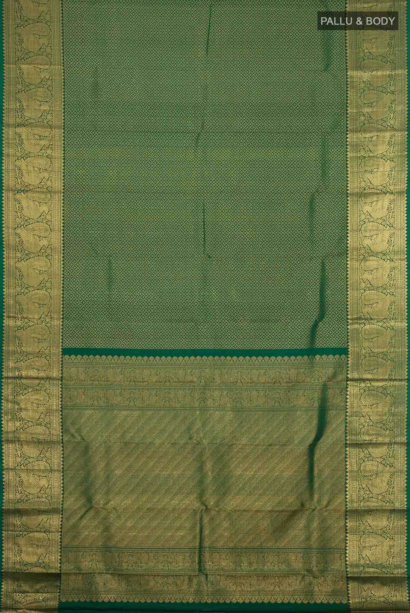 Green Kanchipuram Silk Saree