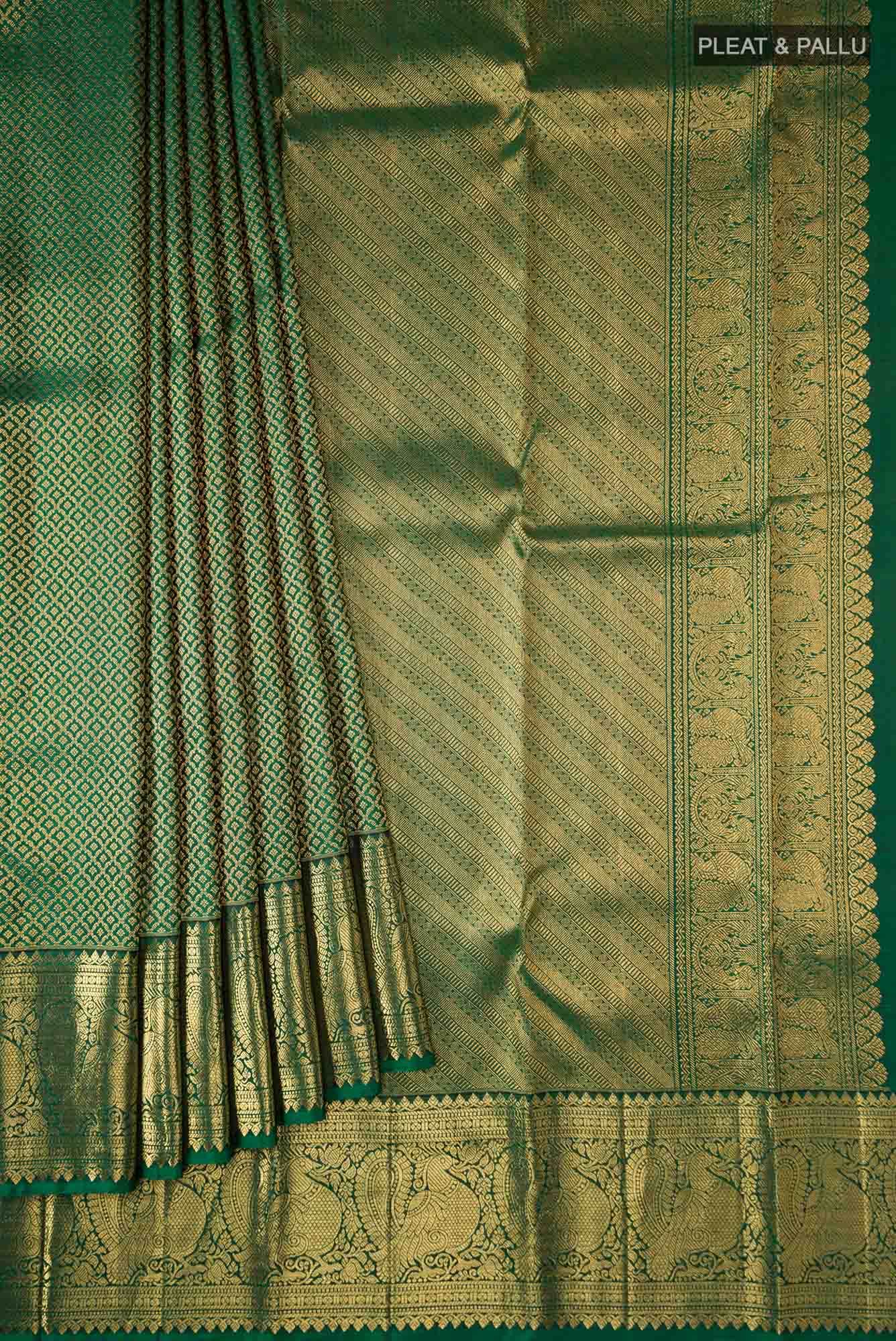 Green Kanchipuram Silk Saree