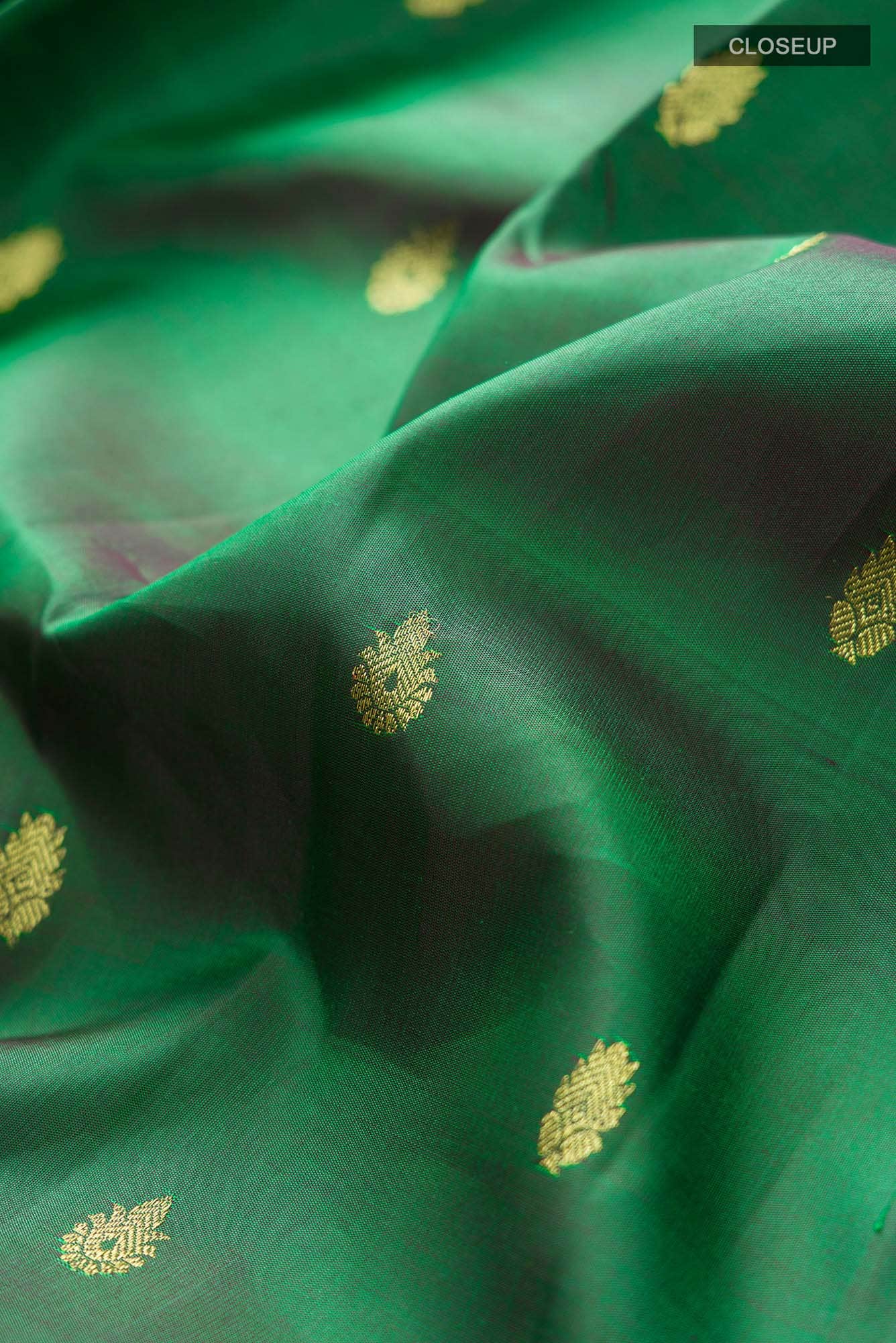 Green Kanchipuram Silk Saree