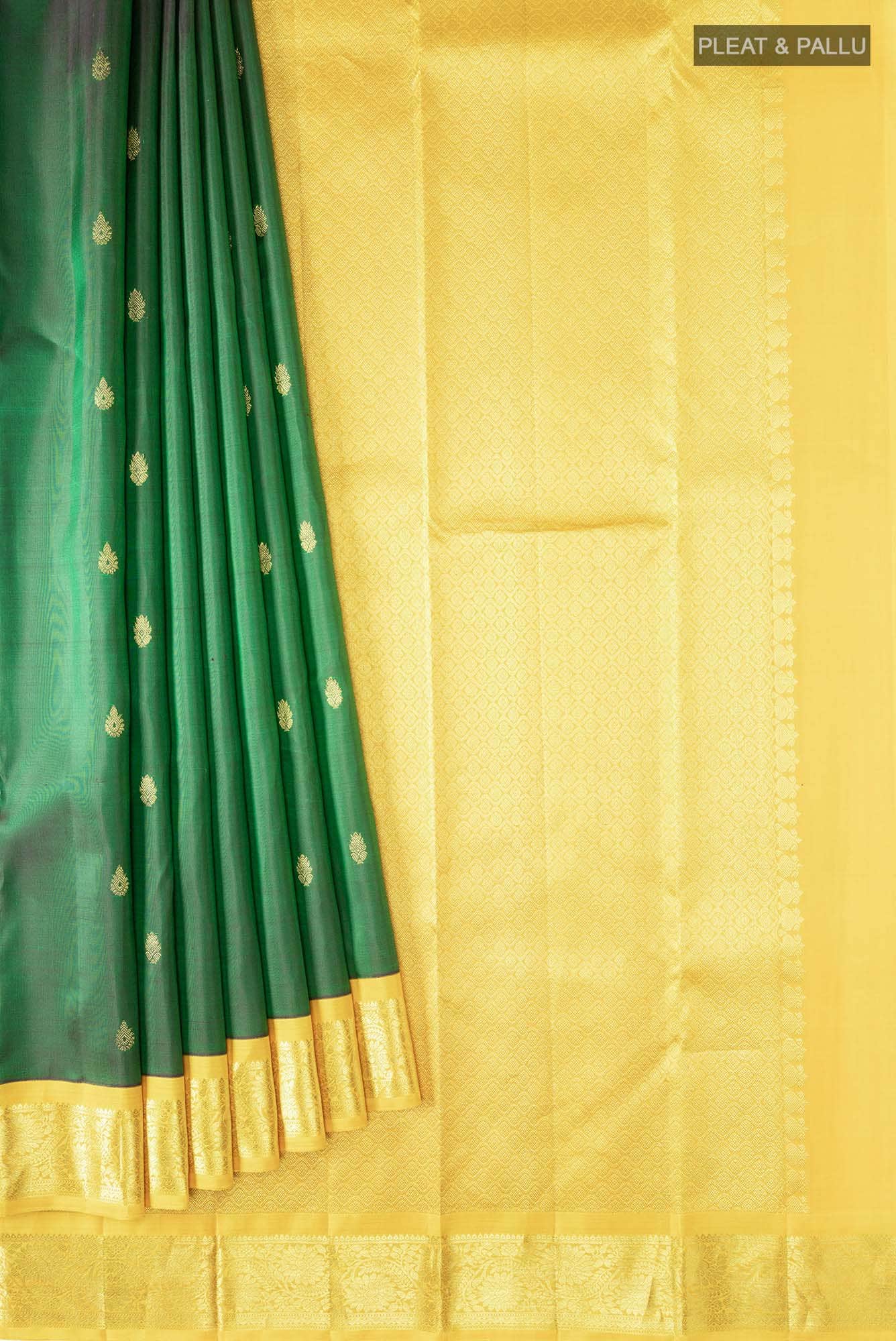 Green Kanchipuram Silk Saree