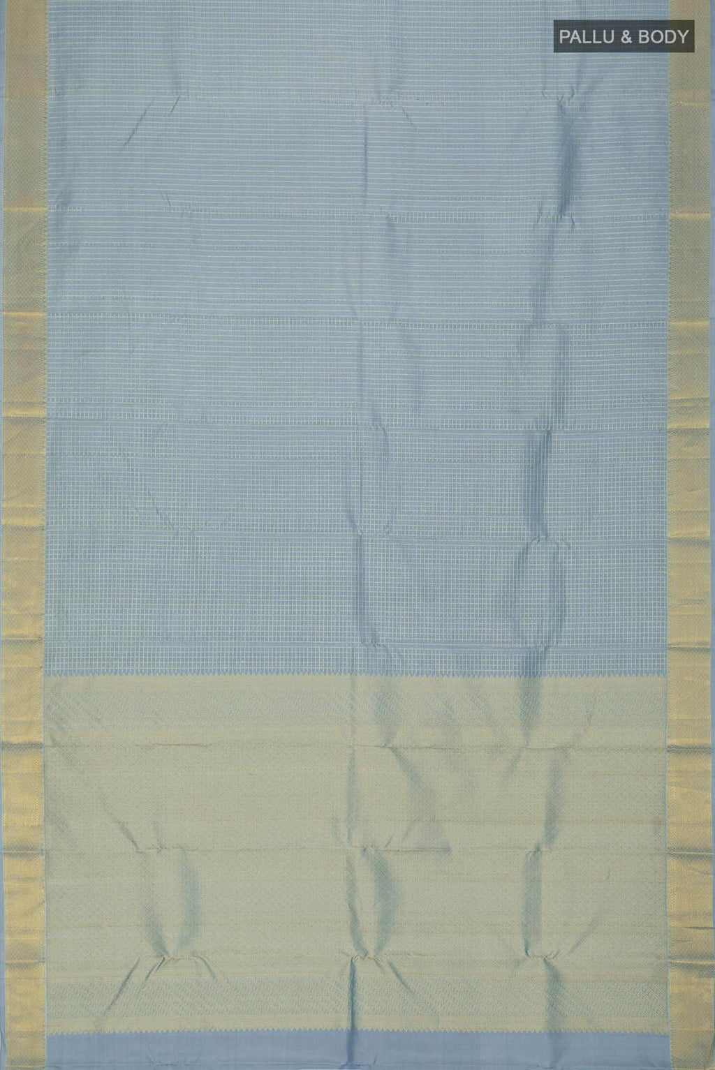 Blue Kanchipuram Silk Saree