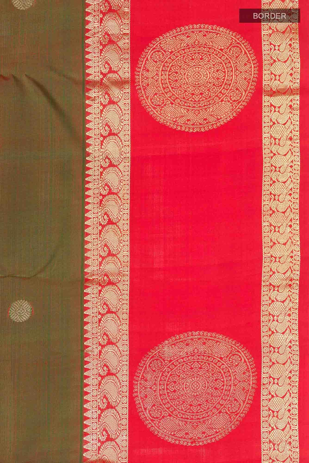 Green Kanchipuram Silk Saree
