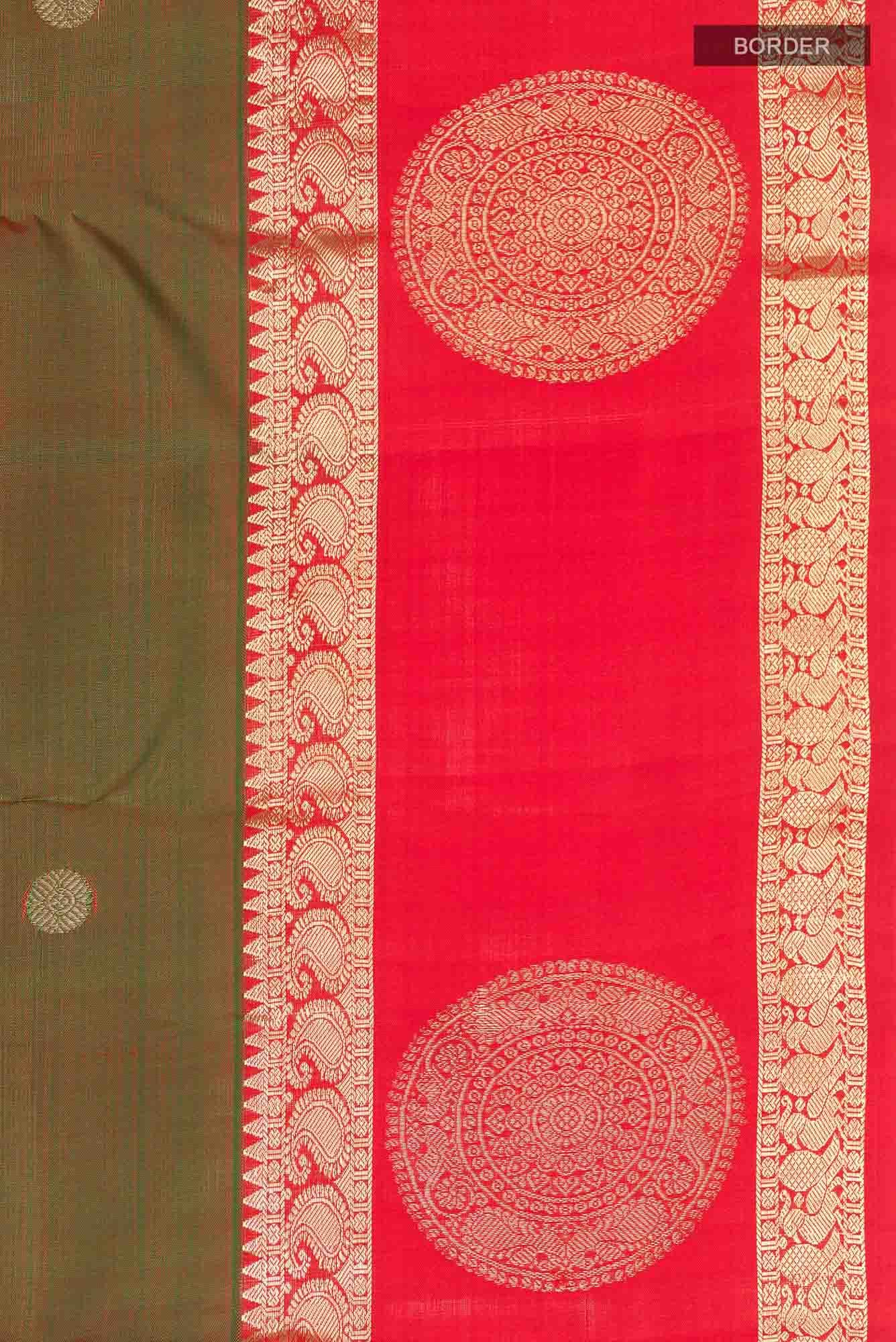 Green Kanchipuram Silk Saree