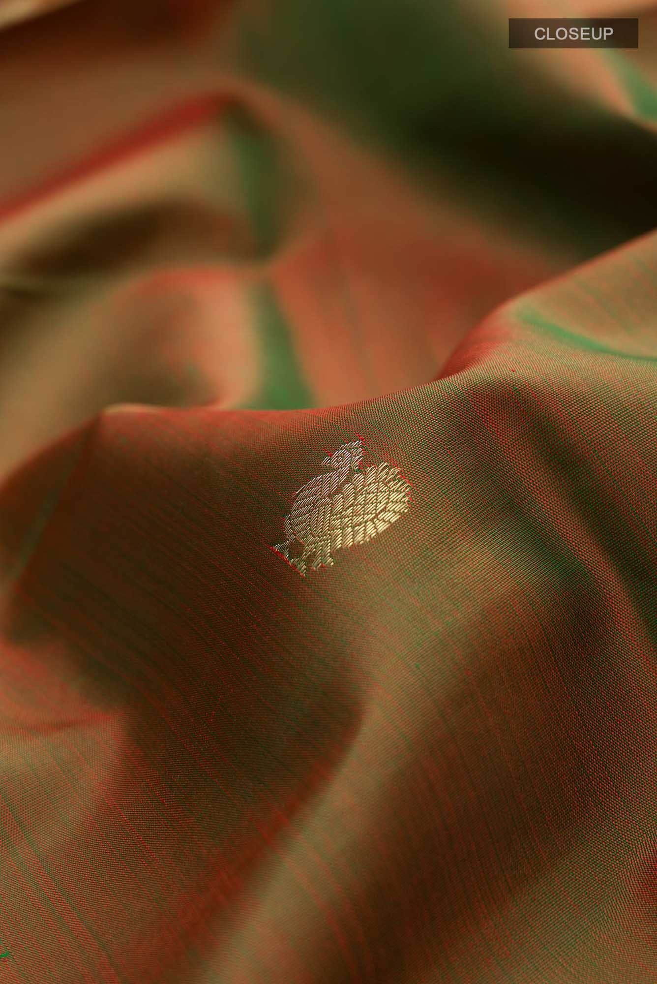 Green Kanchipuram Silk Saree