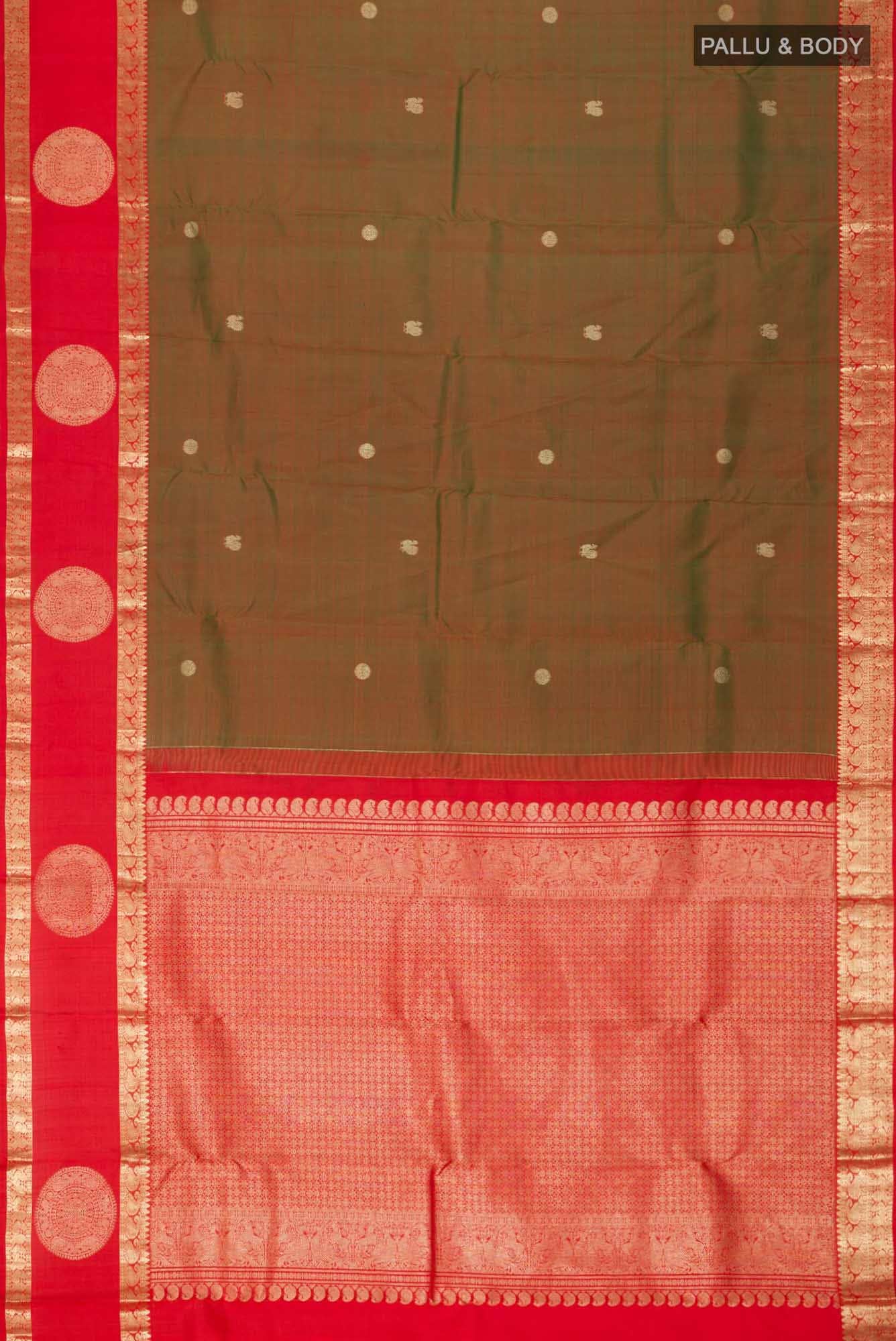 Green Kanchipuram Silk Saree