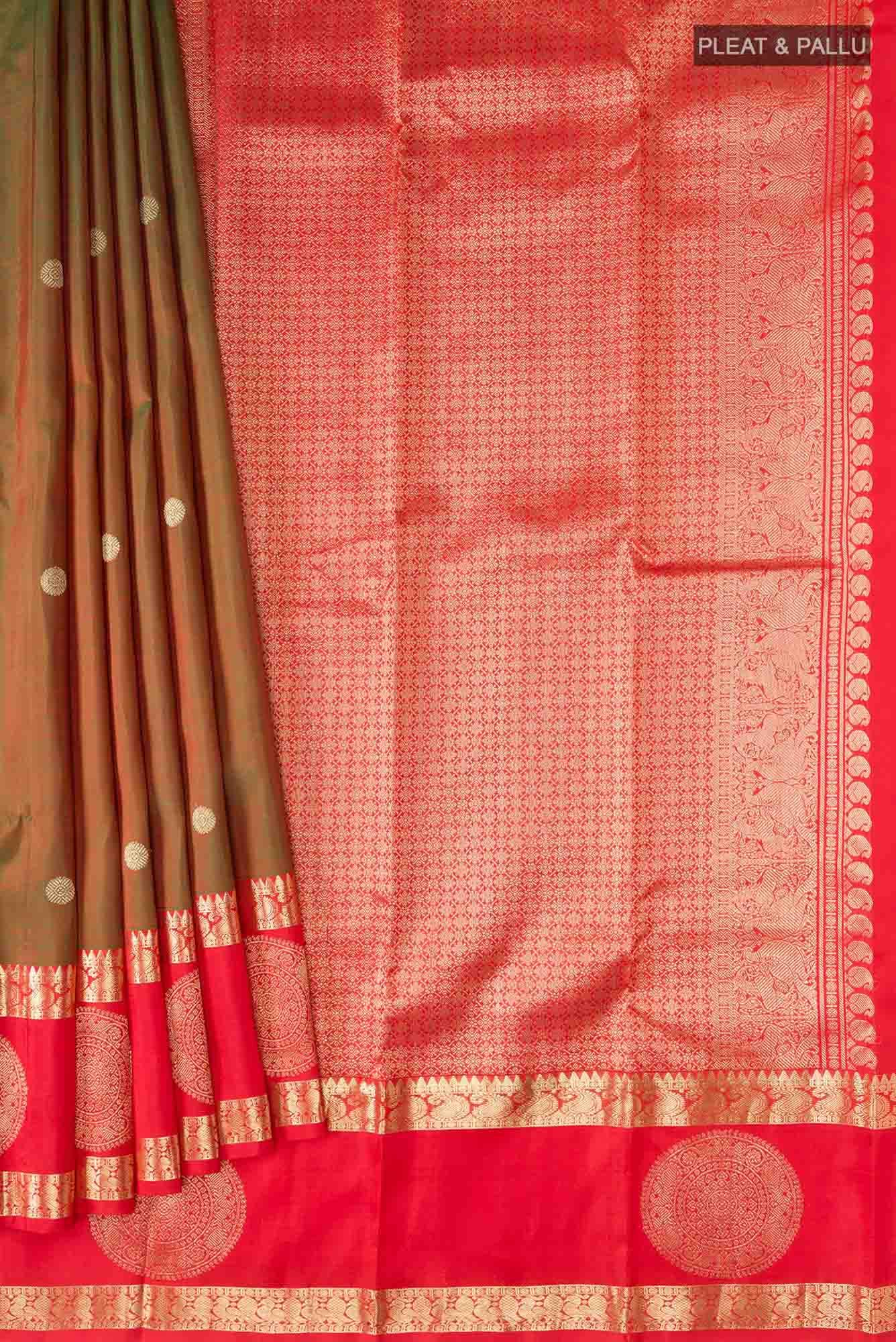 Green Kanchipuram Silk Saree
