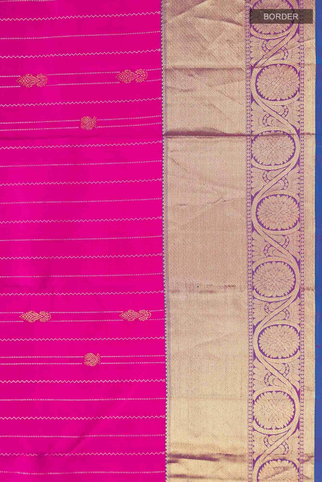 Pink Kanchipuram Silk Saree