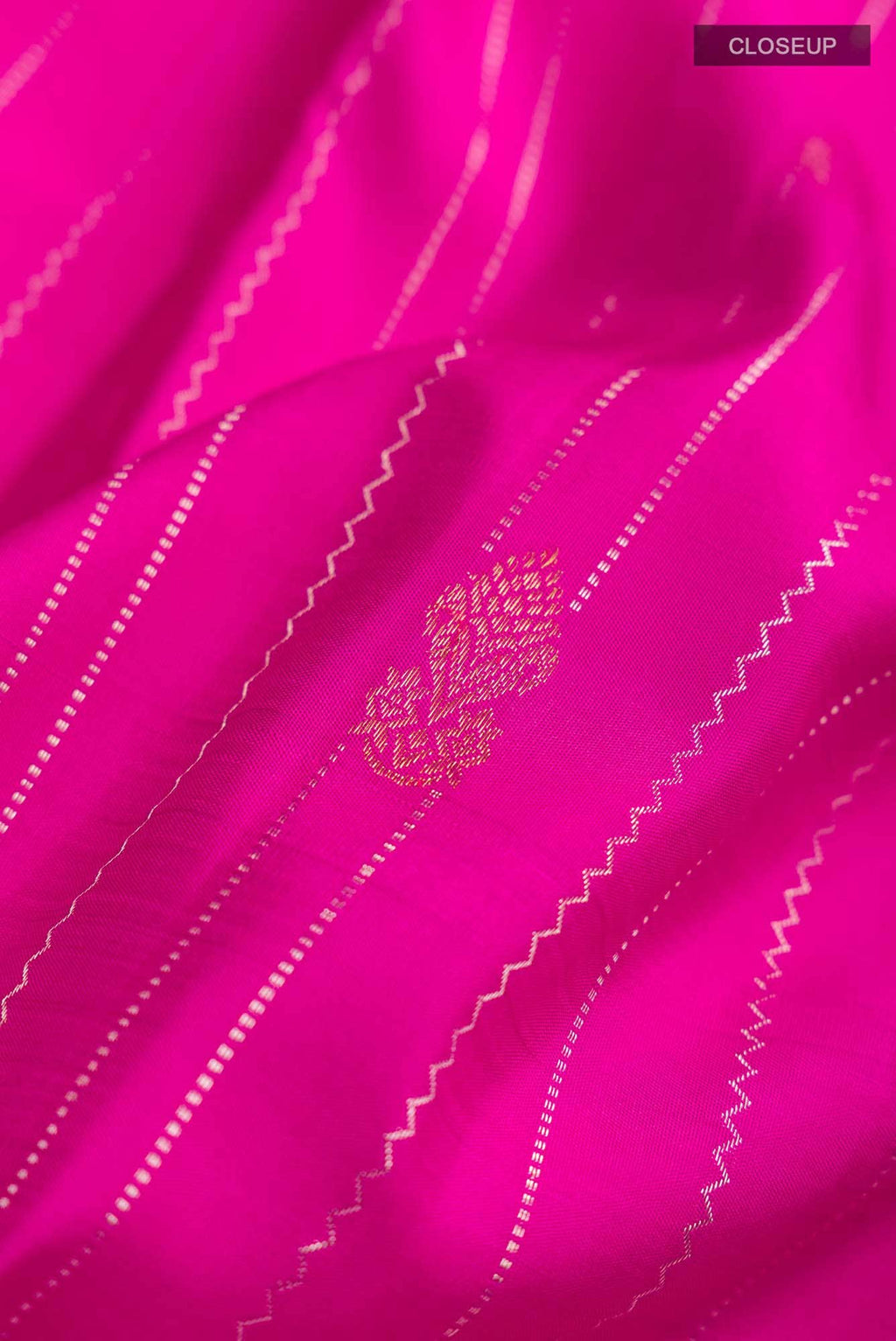Pink Kanchipuram Silk Saree