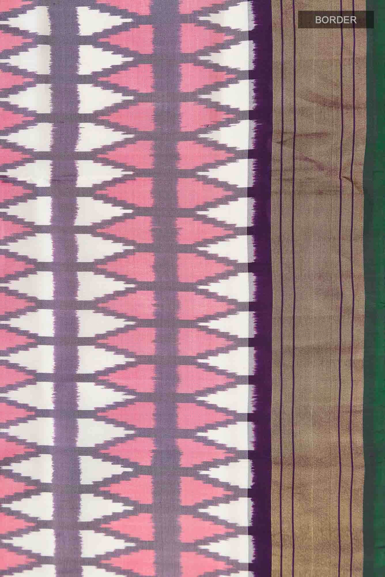 Multi Pochampally Silk Saree