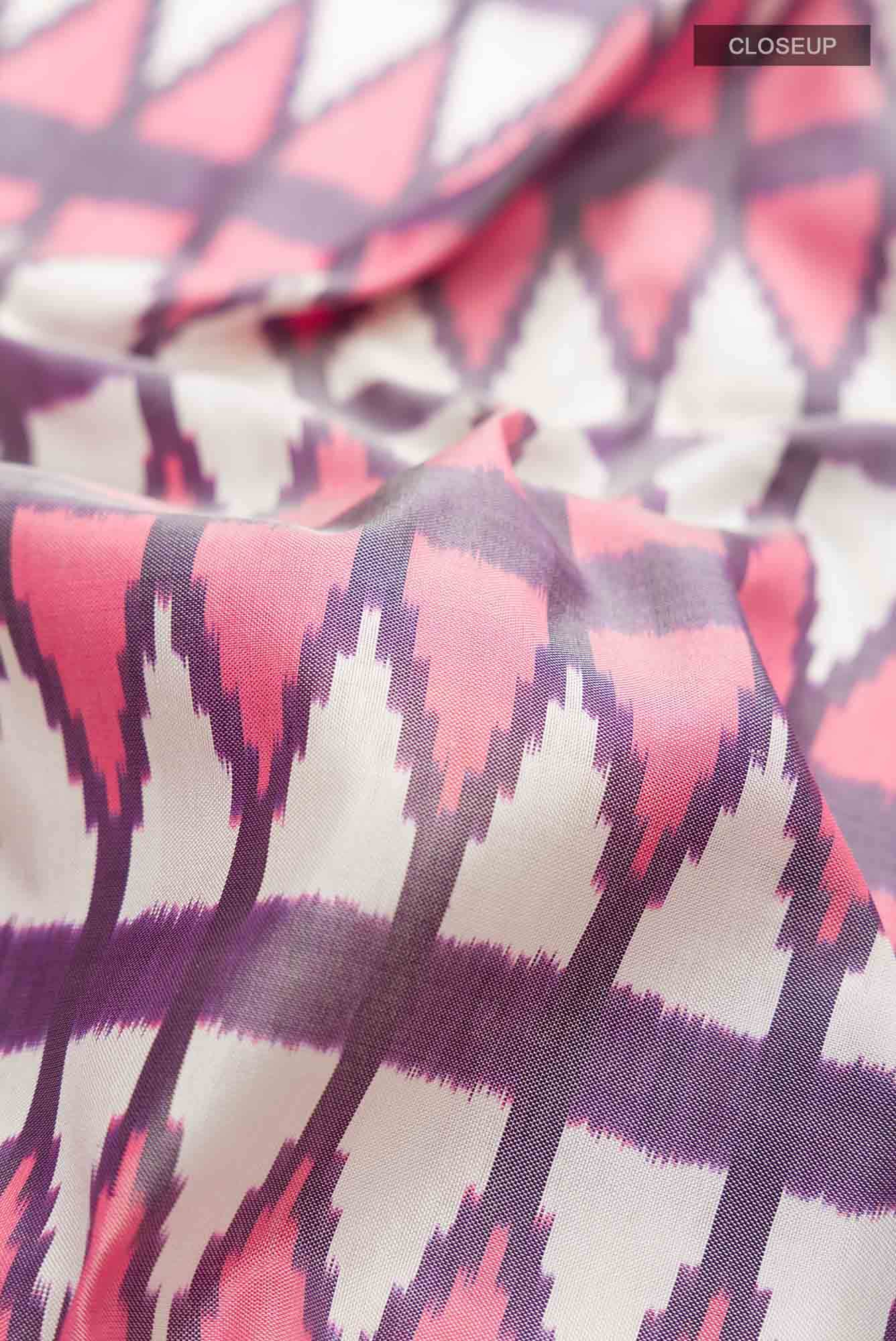 Multi Pochampally Silk Saree