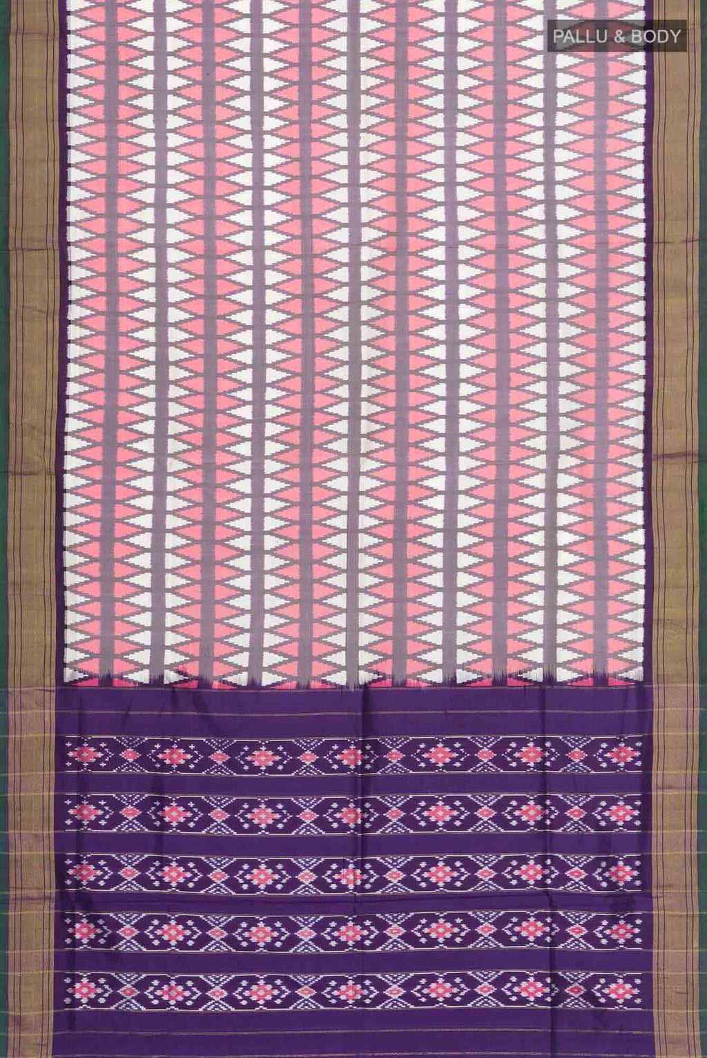 Multi Pochampally Silk Saree
