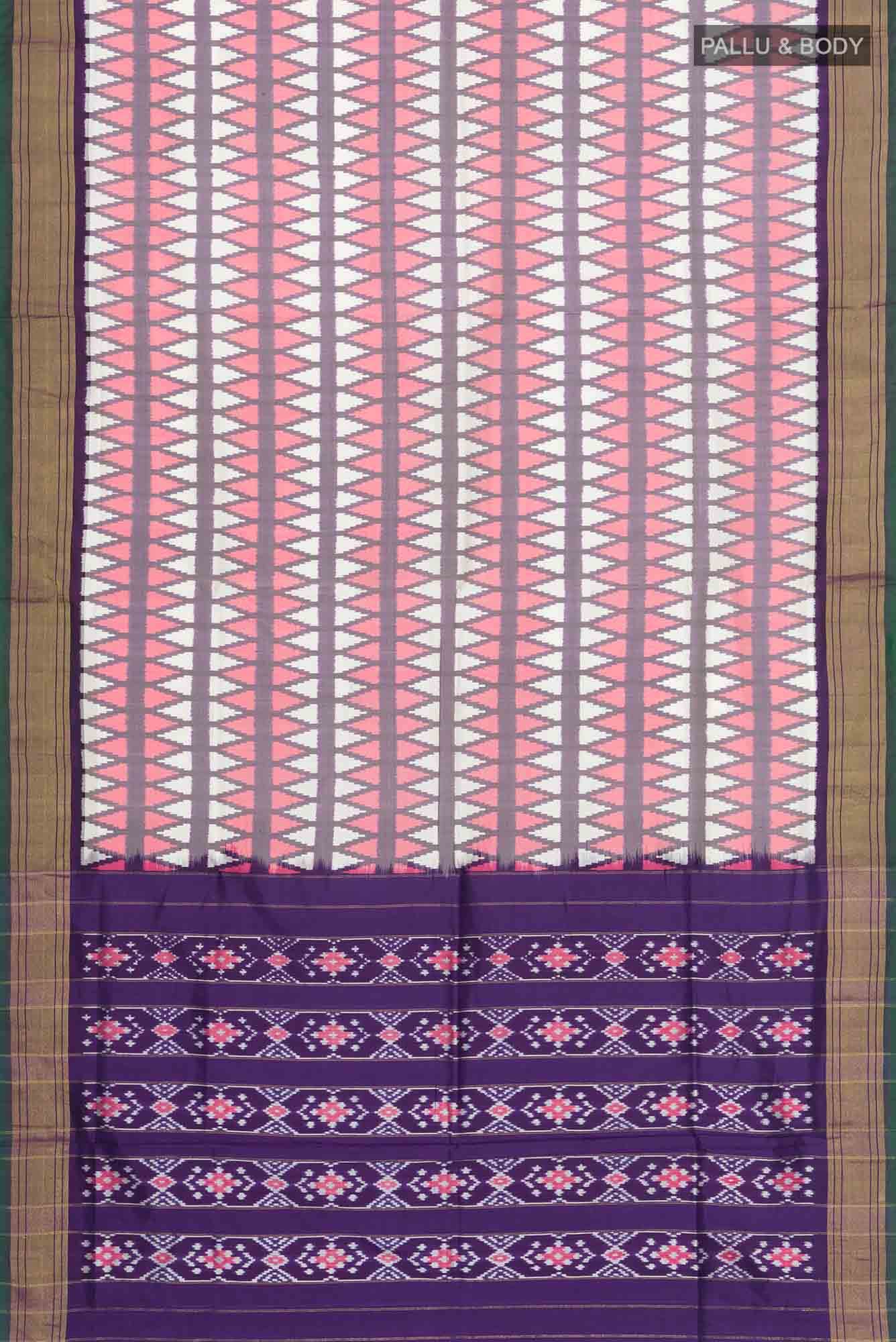 Multi Pochampally Silk Saree