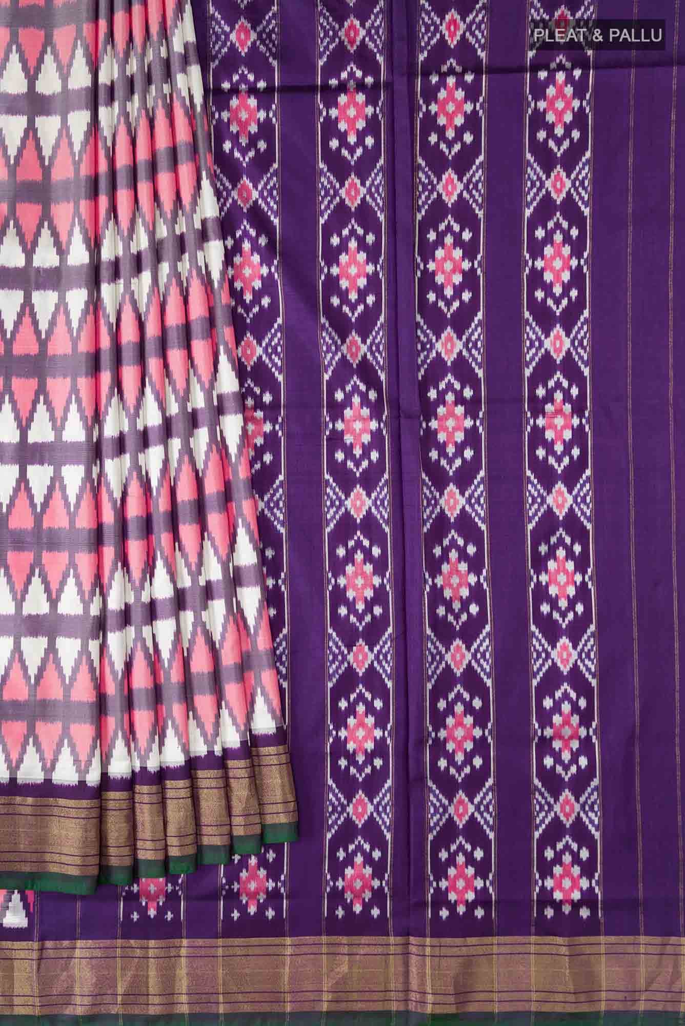 Multi Pochampally Silk Saree