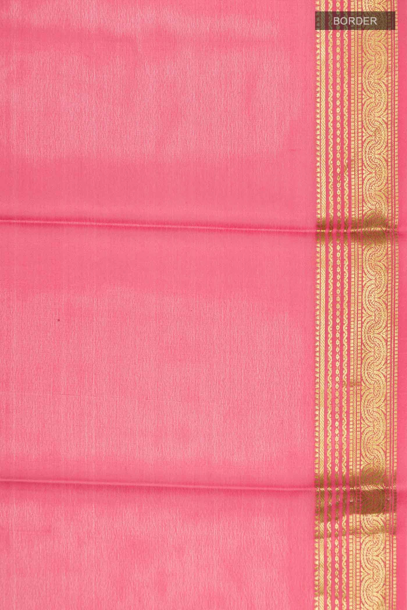 Coral Mysore Crepe Saree