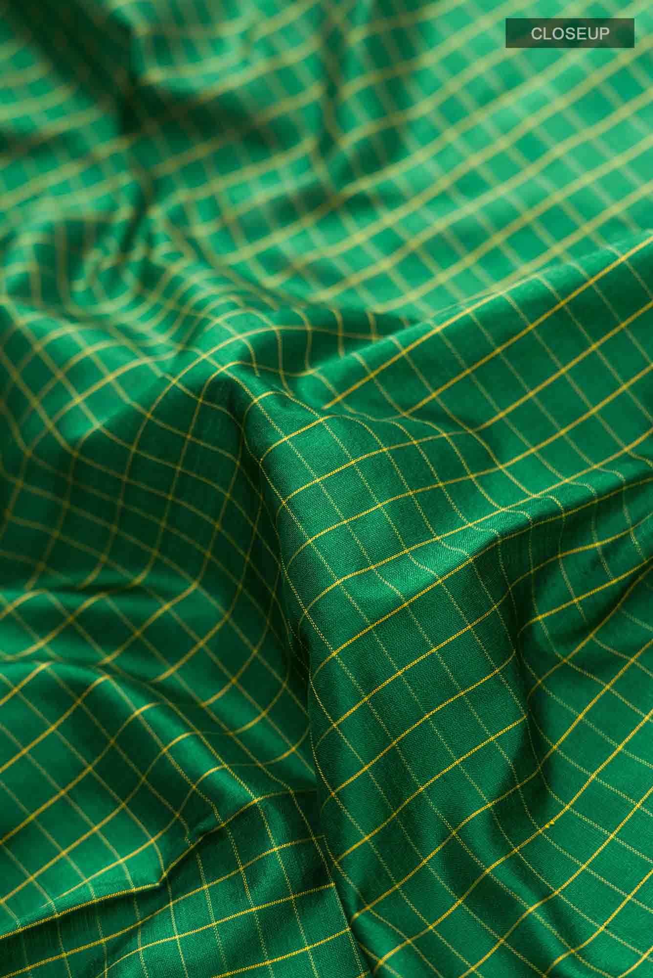 Green Kanchipuram Silk Saree