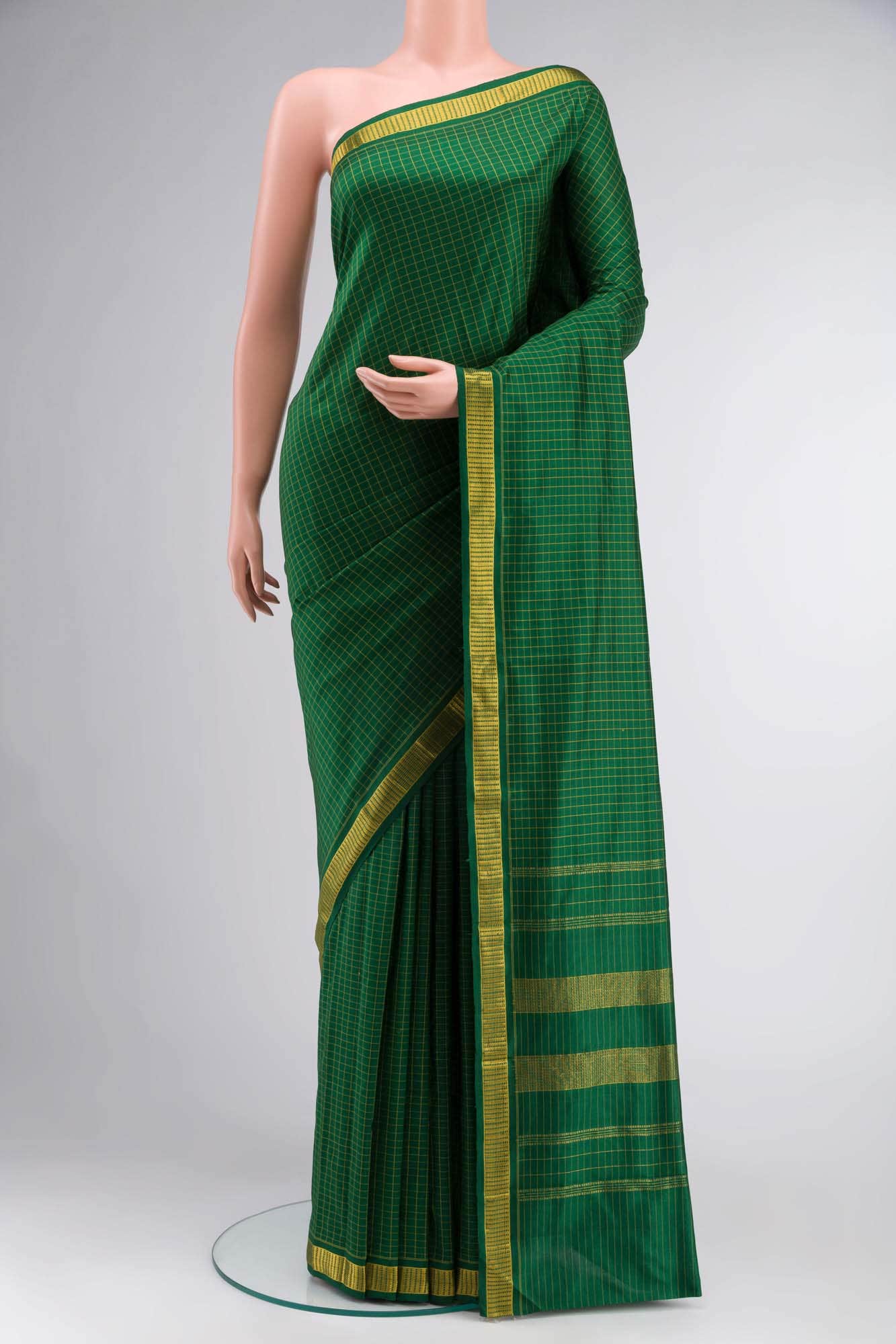 Green Kanchipuram Silk Saree
