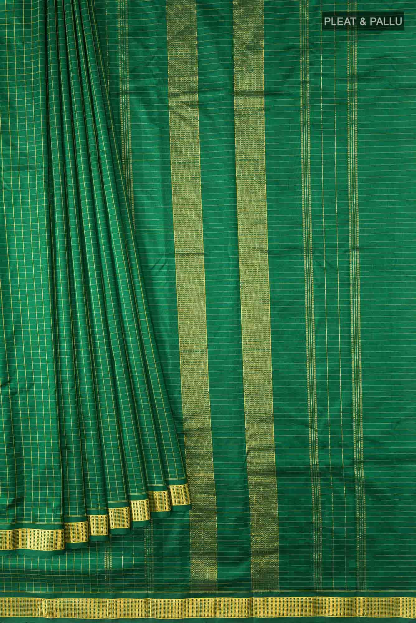 Green Kanchipuram Silk Saree