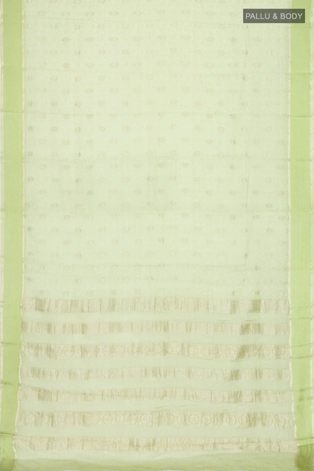 Green Georgette Saree