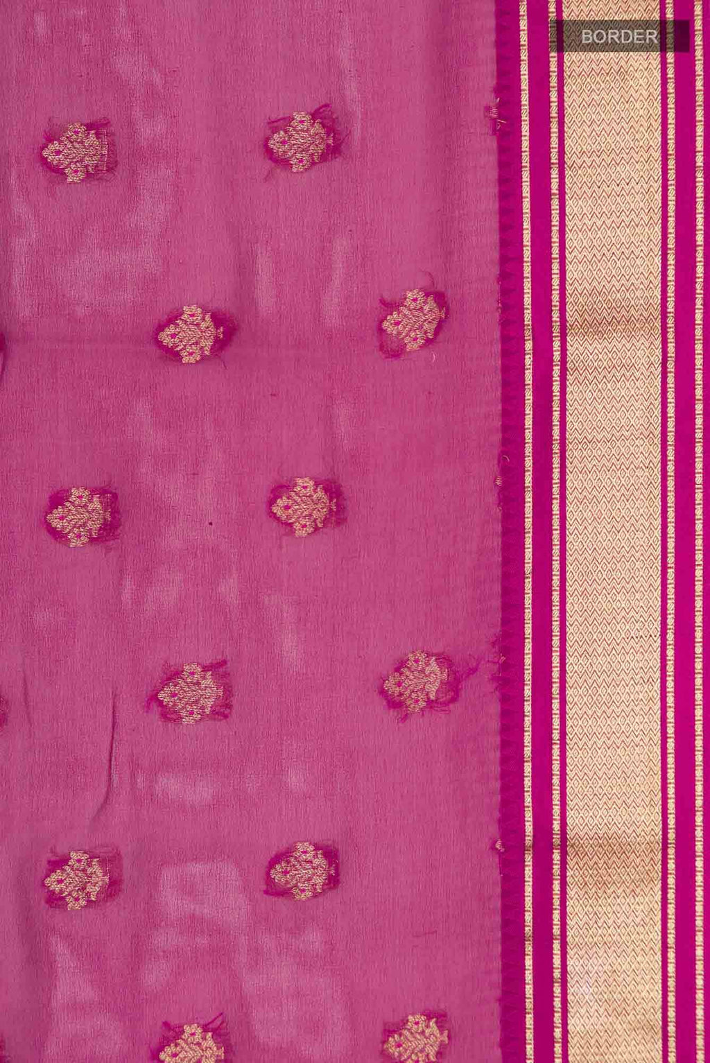 Dark Pink Mysore Georgette Saree