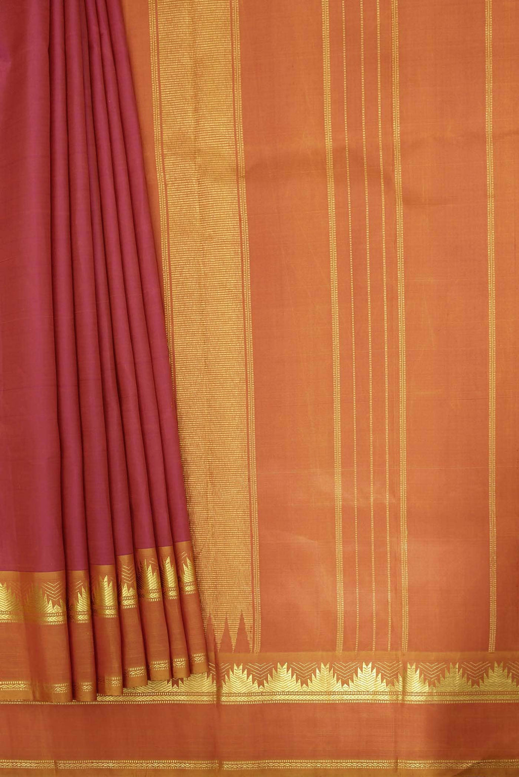 Red Kanchipuram Silk Saree