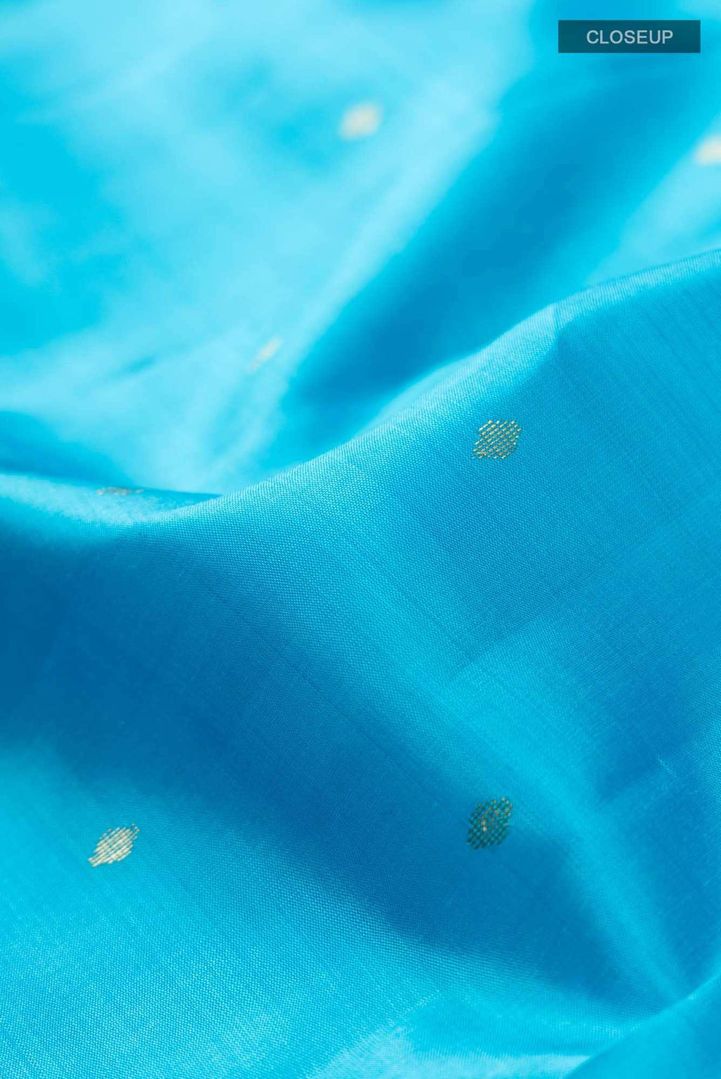 Blue Kanchipuram Silk Saree