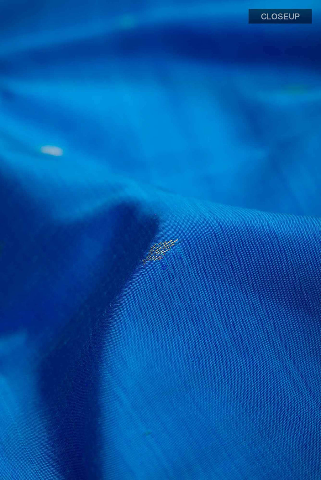 Blue Kanchipuram Silk Saree