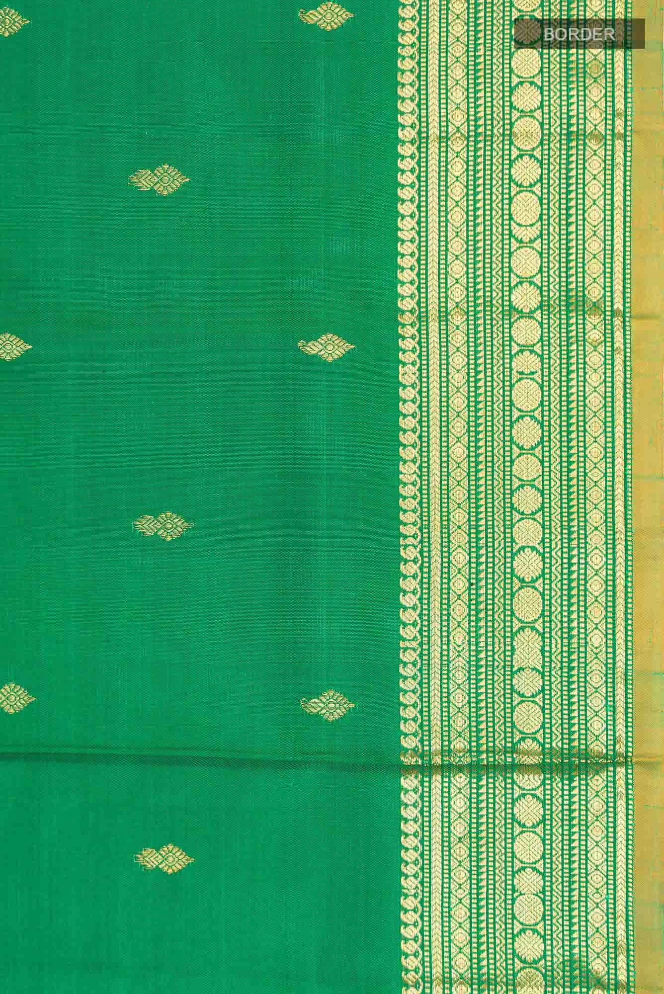 Green Kanchipuram Silk Saree