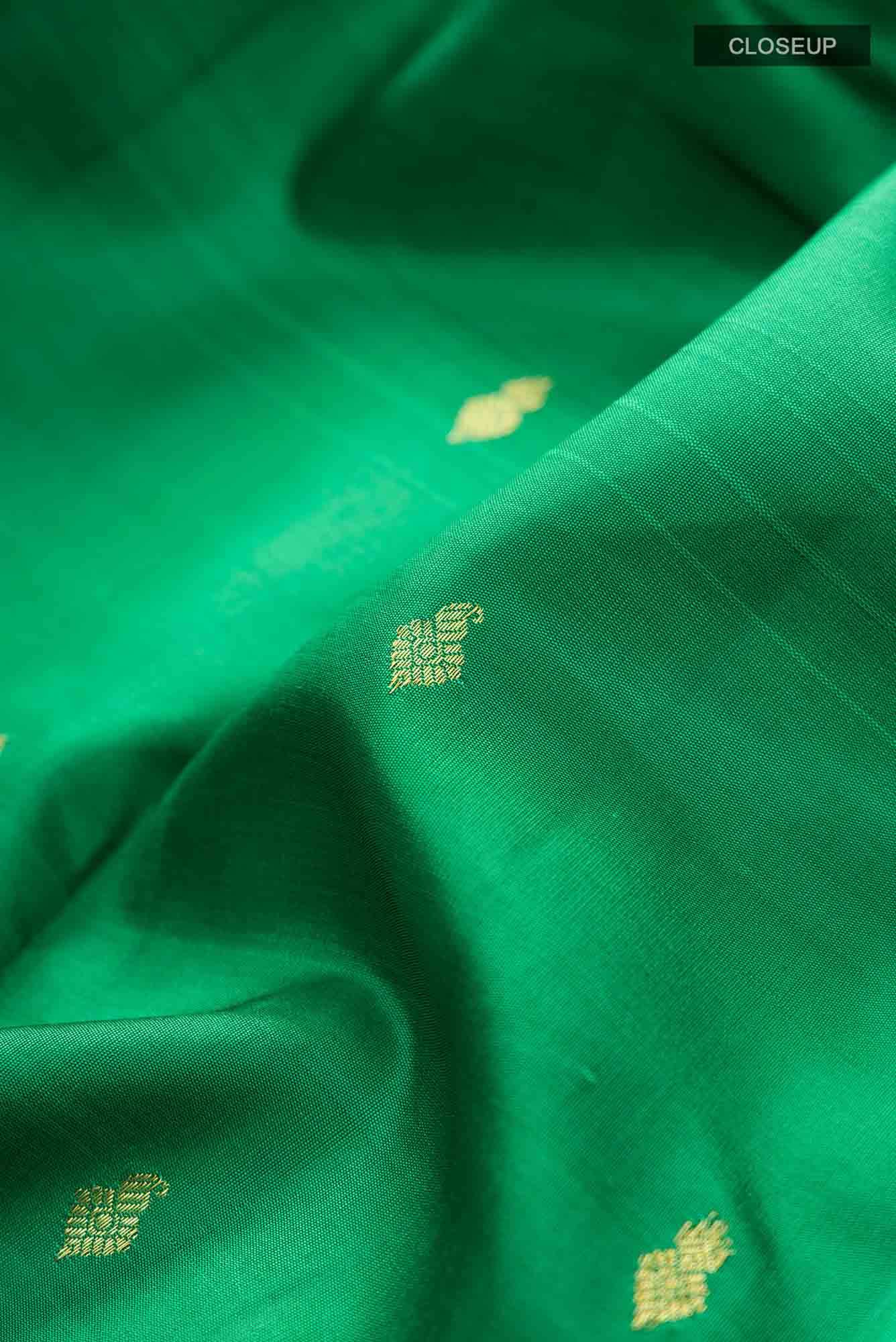 Green Kanchipuram Silk Saree