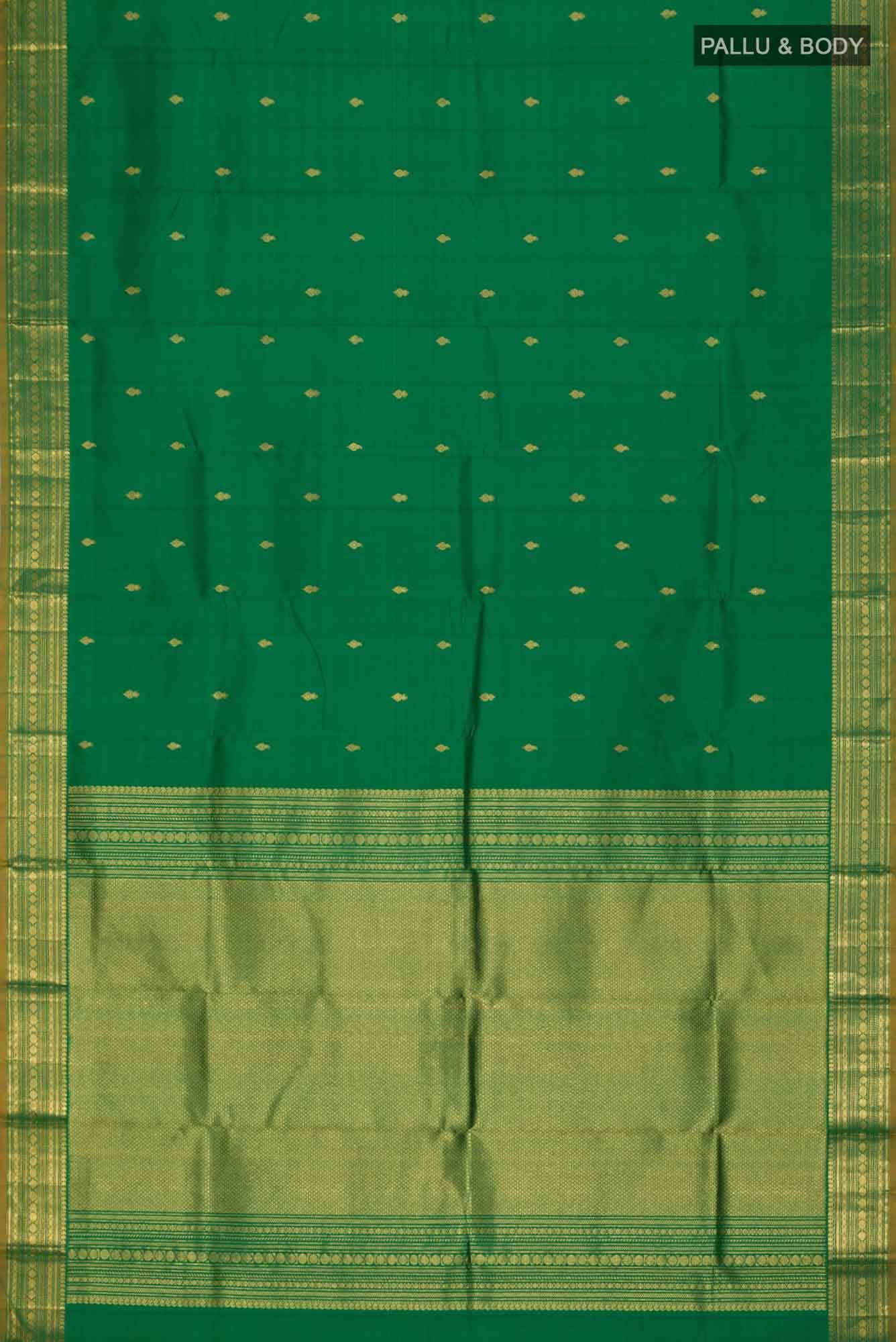 Green Kanchipuram Silk Saree