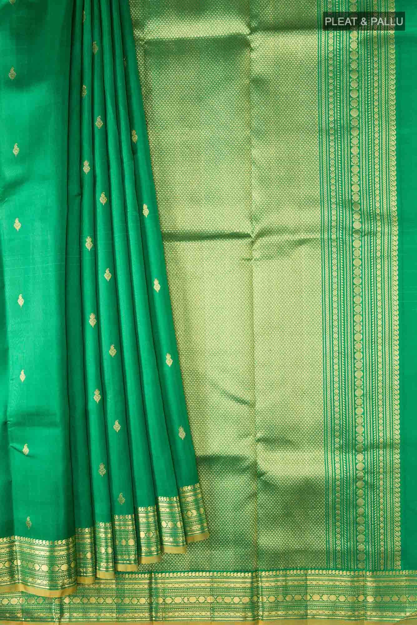 Green Kanchipuram Silk Saree