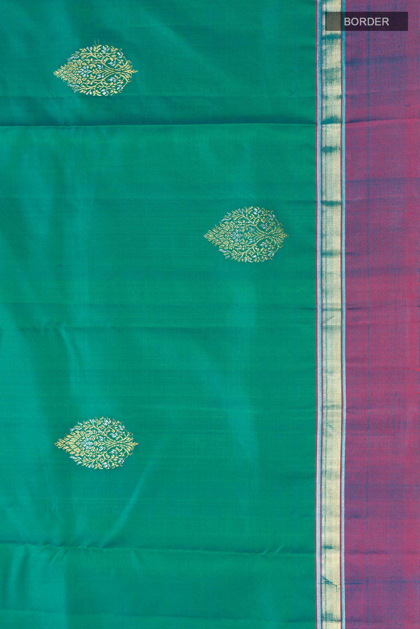 Green Kanchipuram Silk Saree