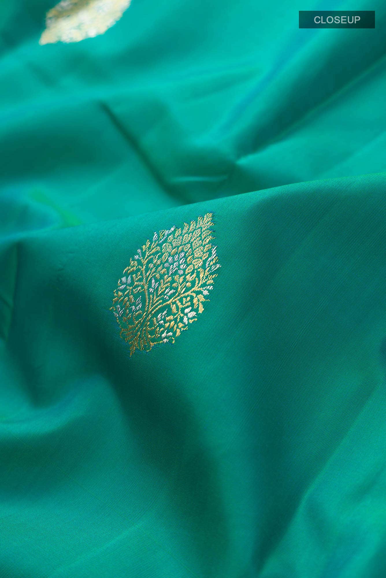Green Kanchipuram Silk Saree