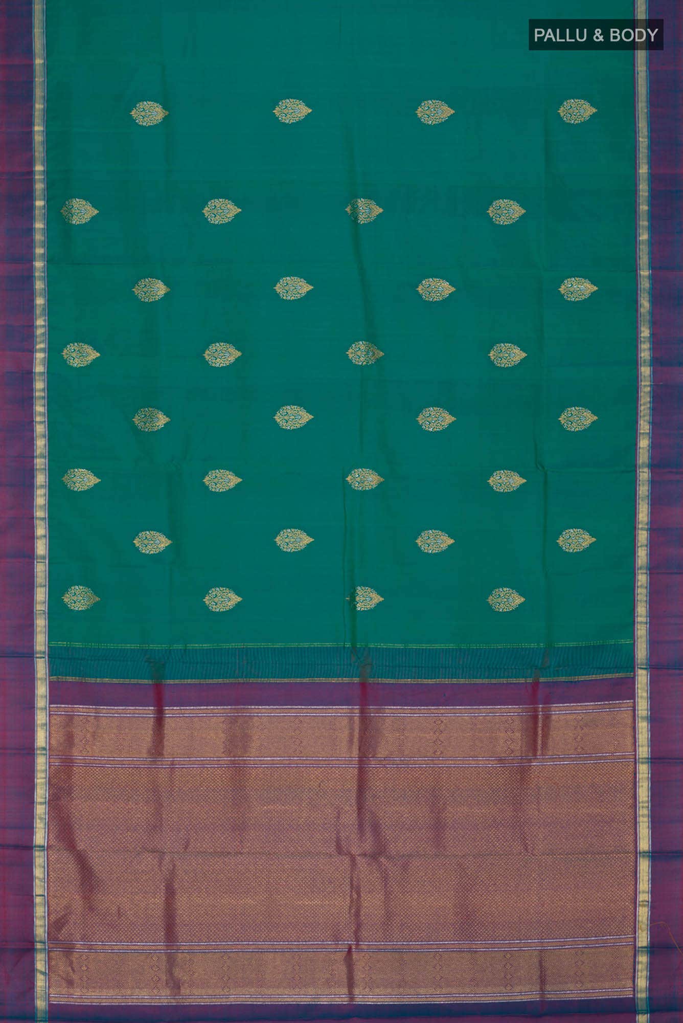 Green Kanchipuram Silk Saree