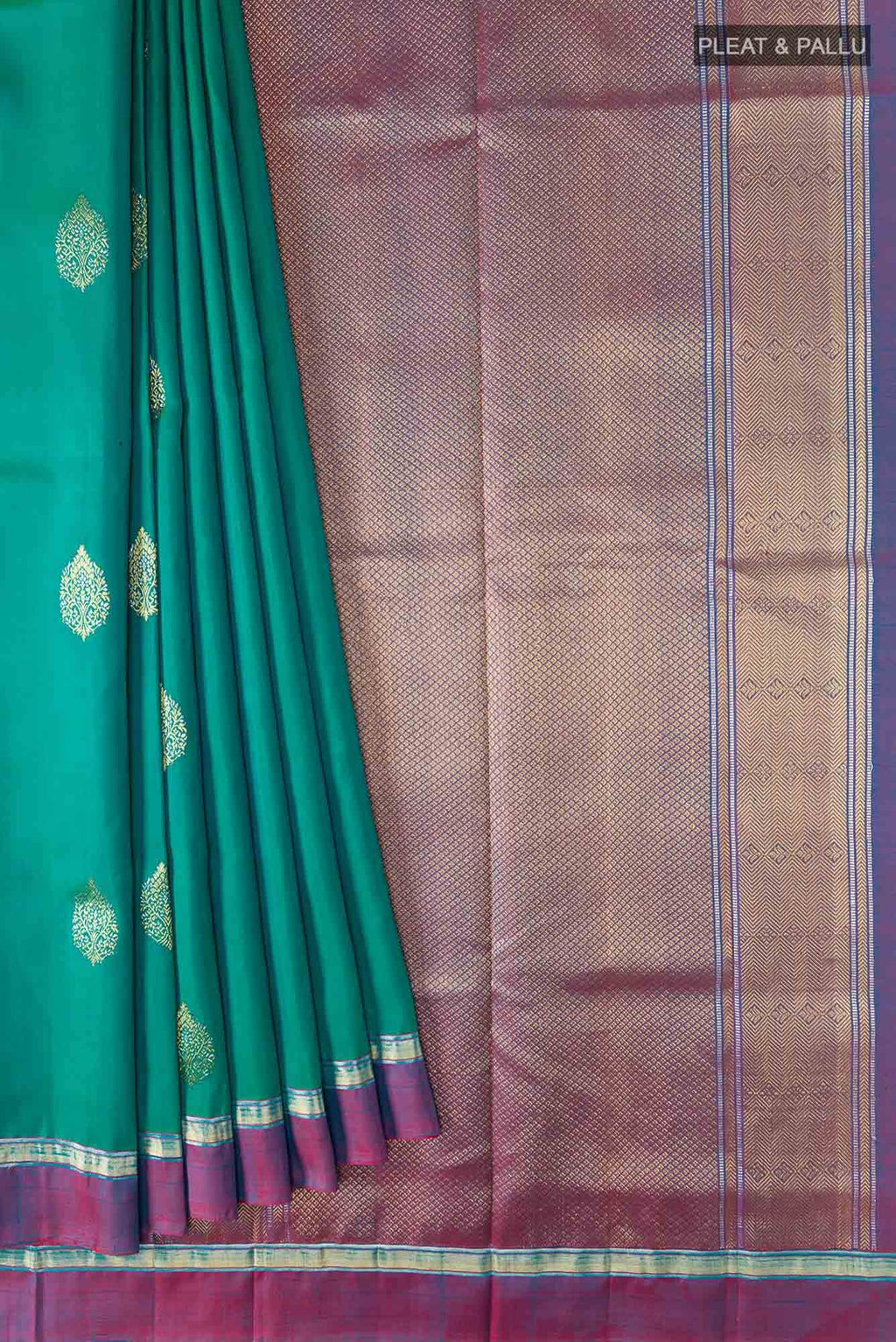 Green Kanchipuram Silk Saree