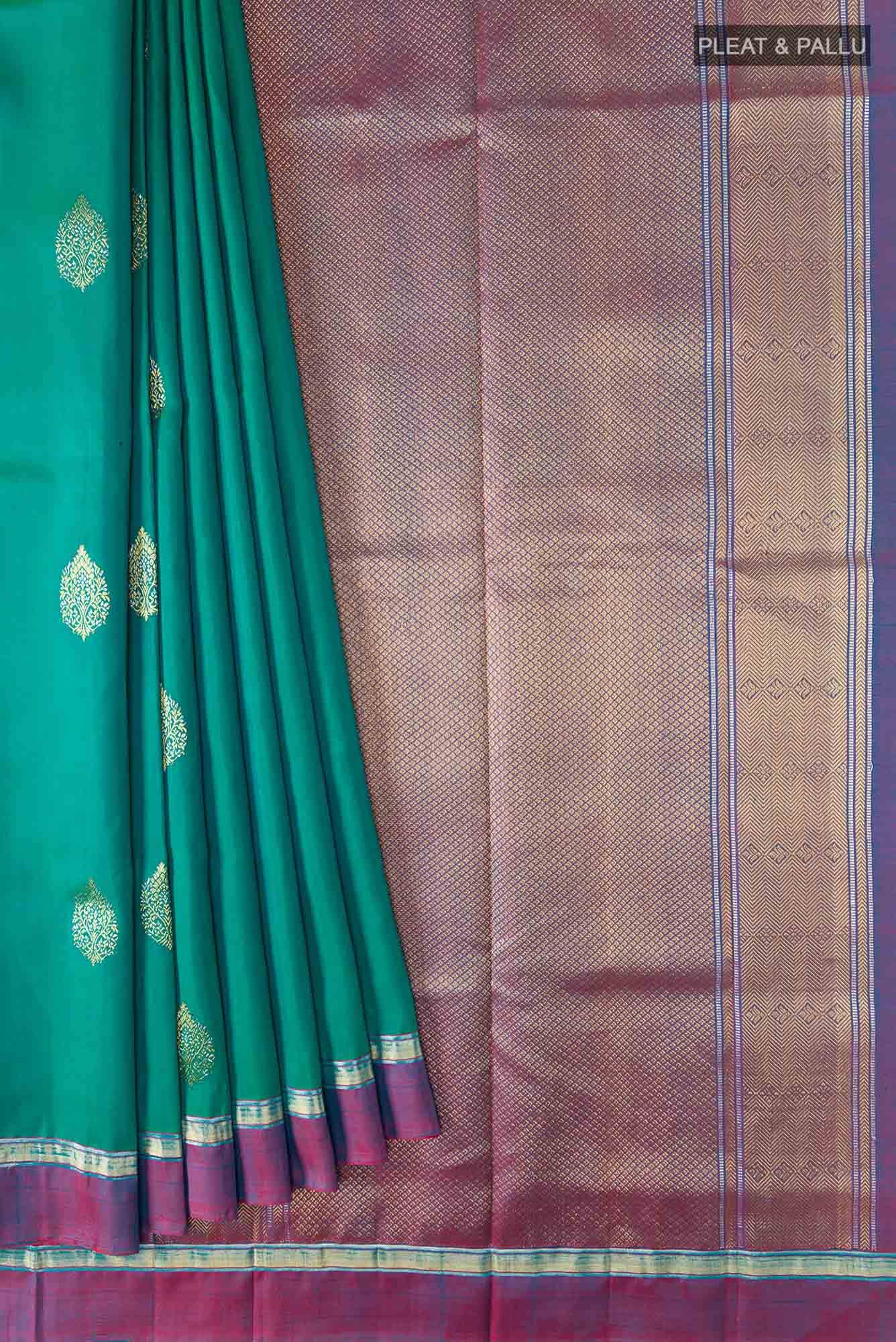 Green Kanchipuram Silk Saree
