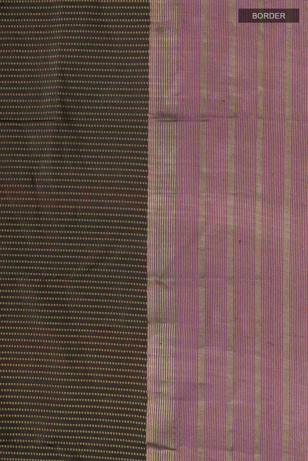 Black Kanchipuram Silk Saree