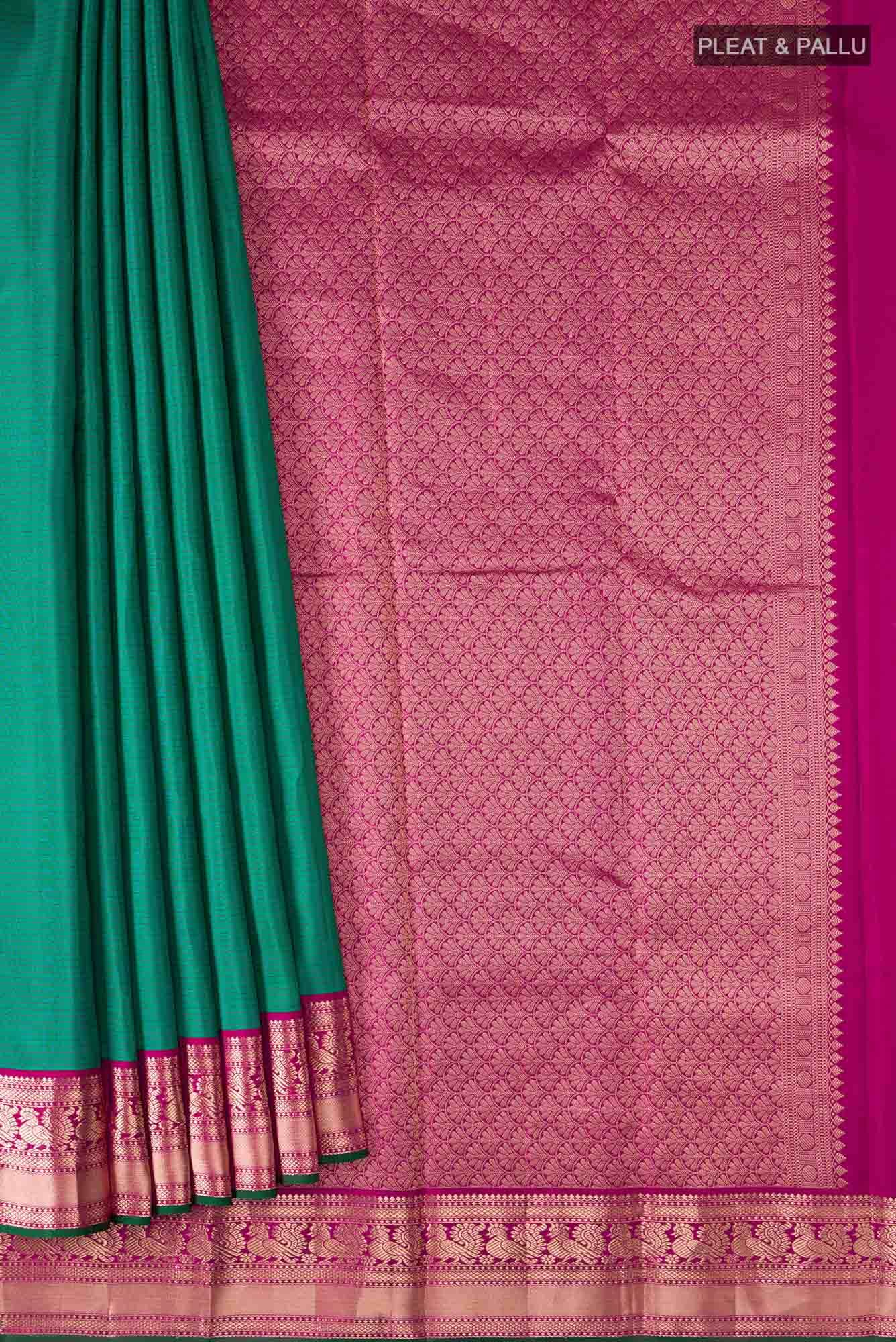 Green Kanchipuram Silk Saree