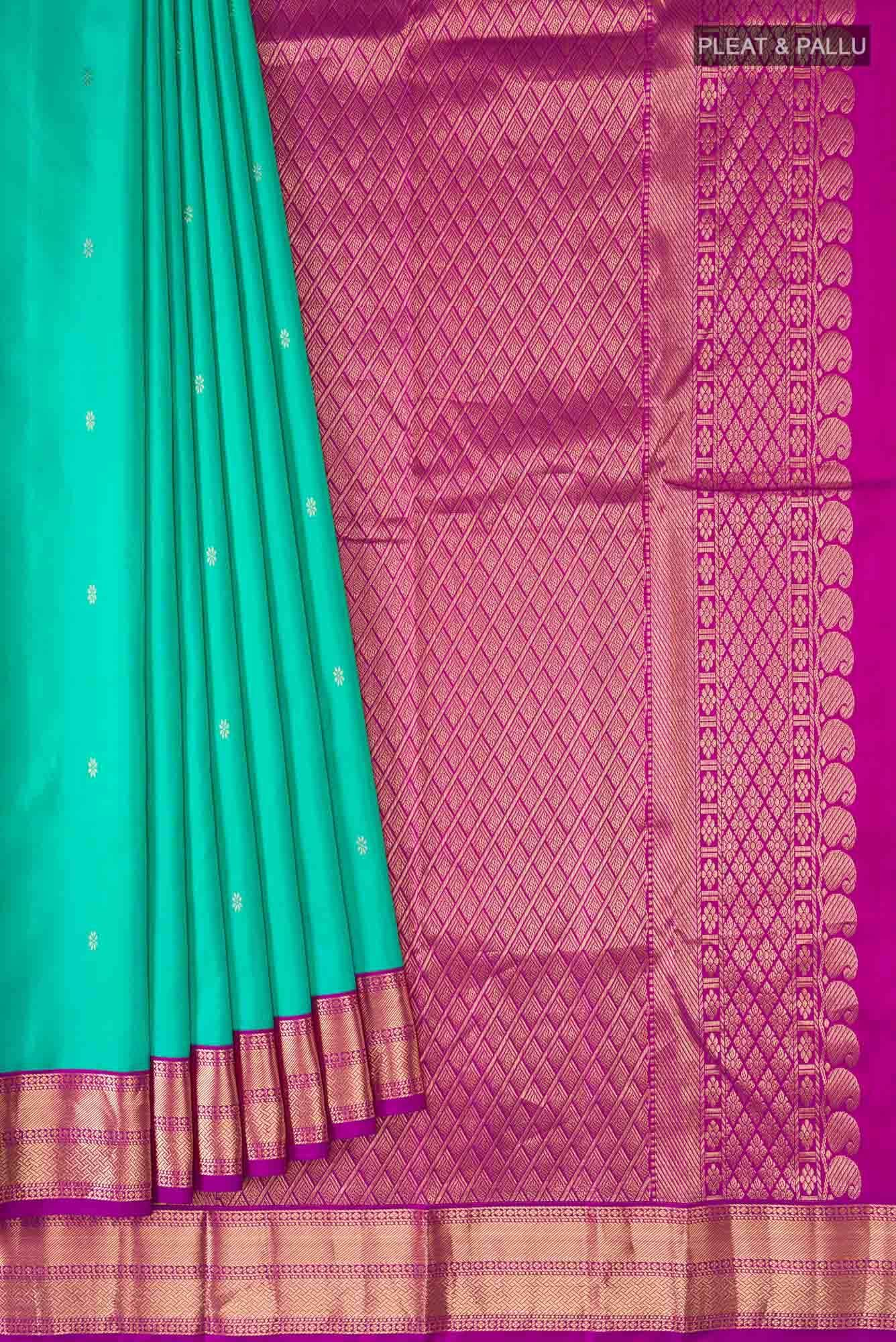Green Kanchipuram Silk Saree