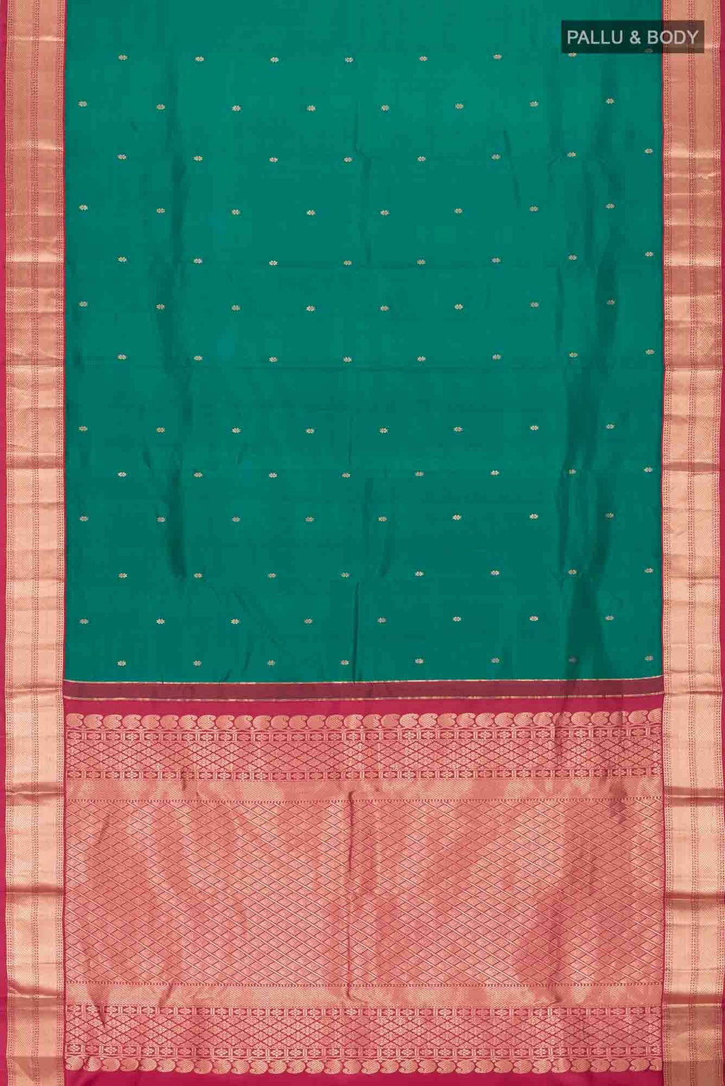 Green Kanchipuram Silk Saree