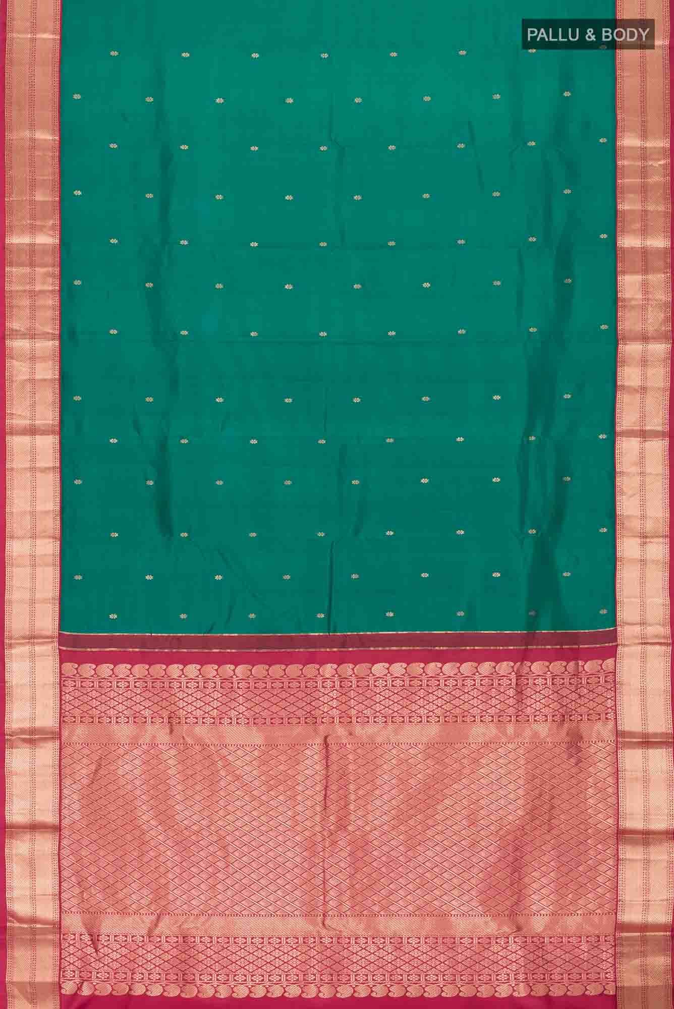 Green Kanchipuram Silk Saree