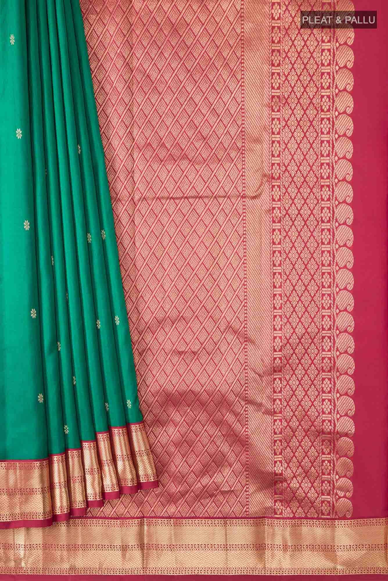 Green Kanchipuram Silk Saree