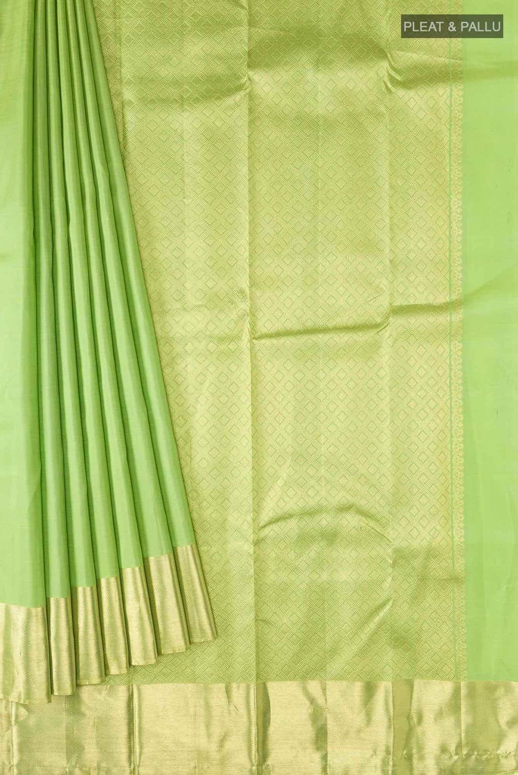 Green Kanchipuram Silk Saree