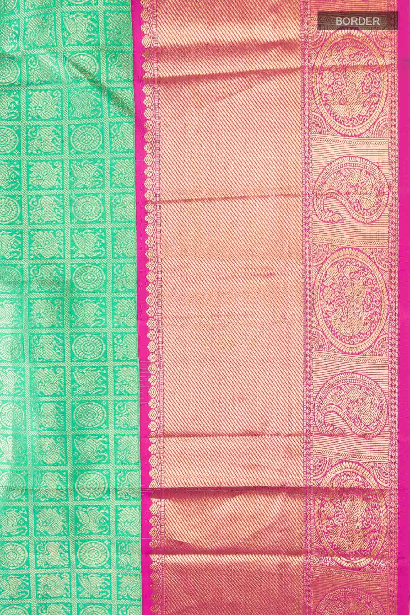 Green Kanchipuram Silk Saree