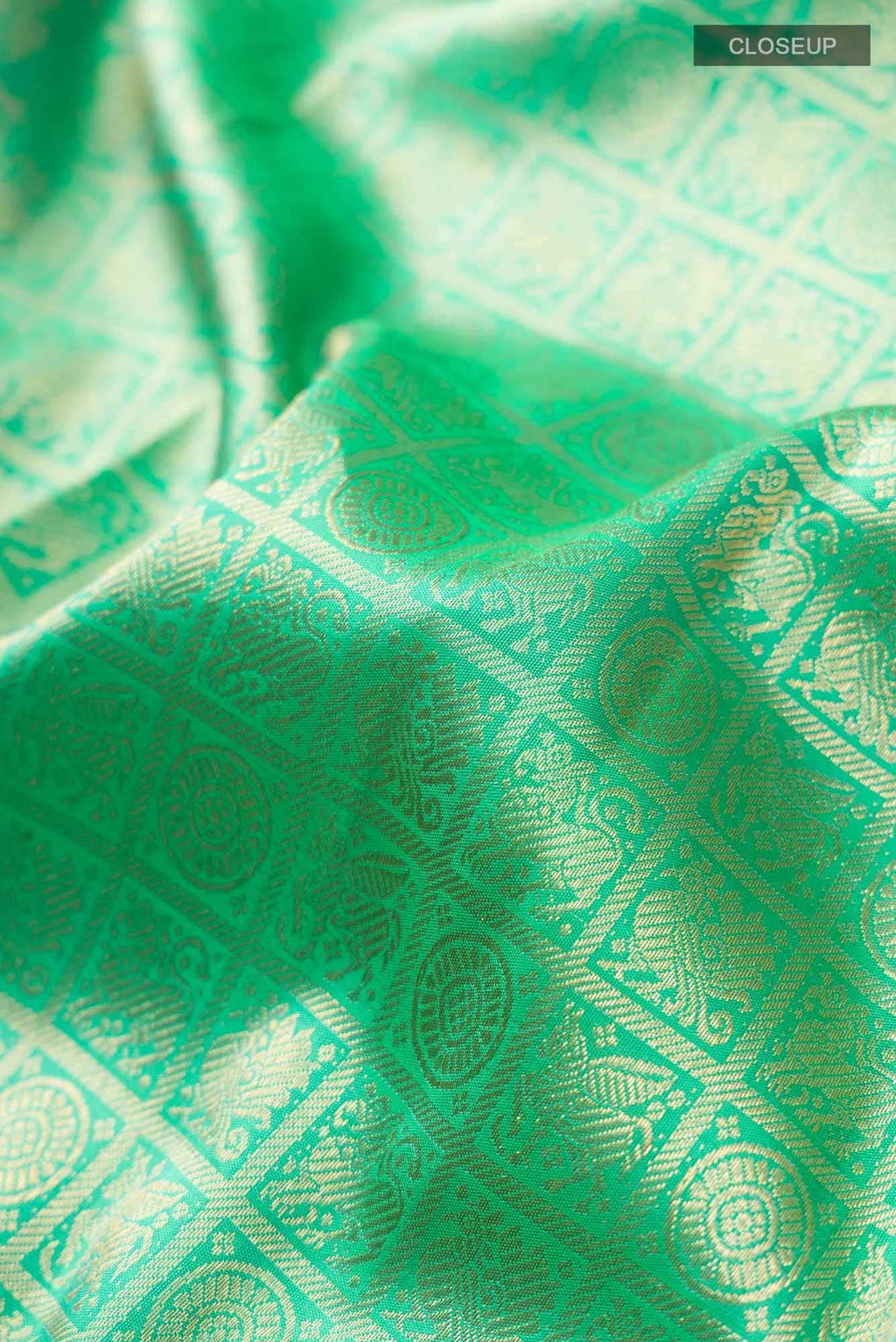 Green Kanchipuram Silk Saree