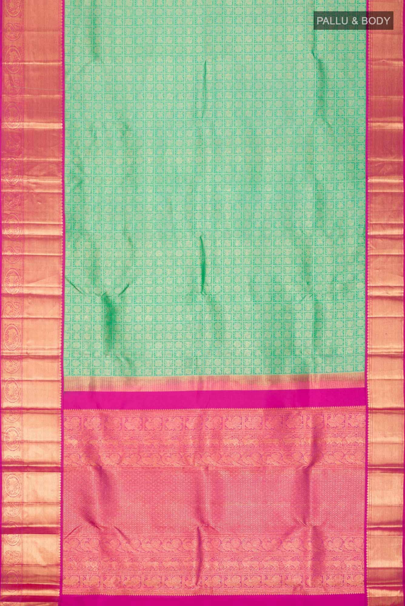 Green Kanchipuram Silk Saree