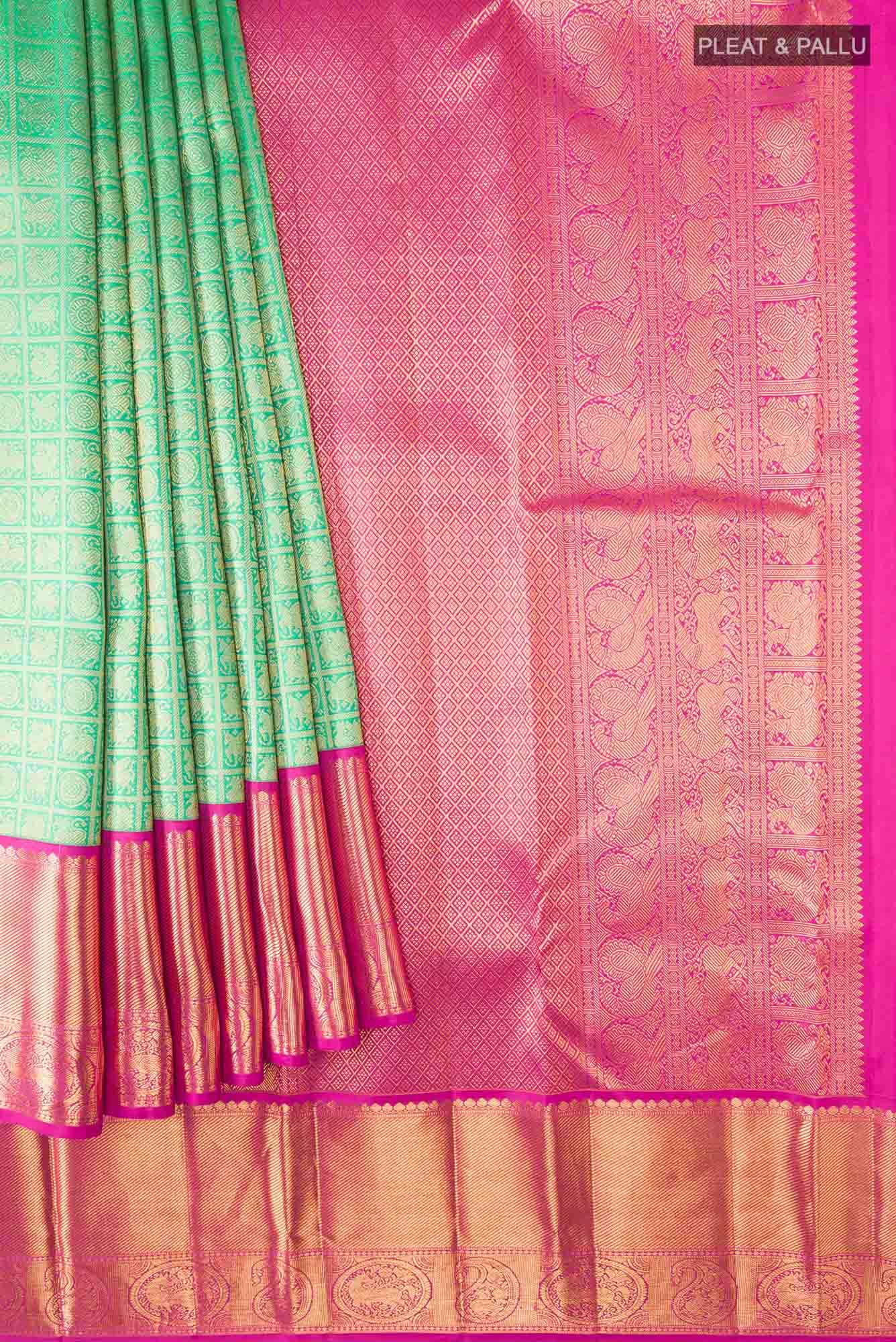 Green Kanchipuram Silk Saree