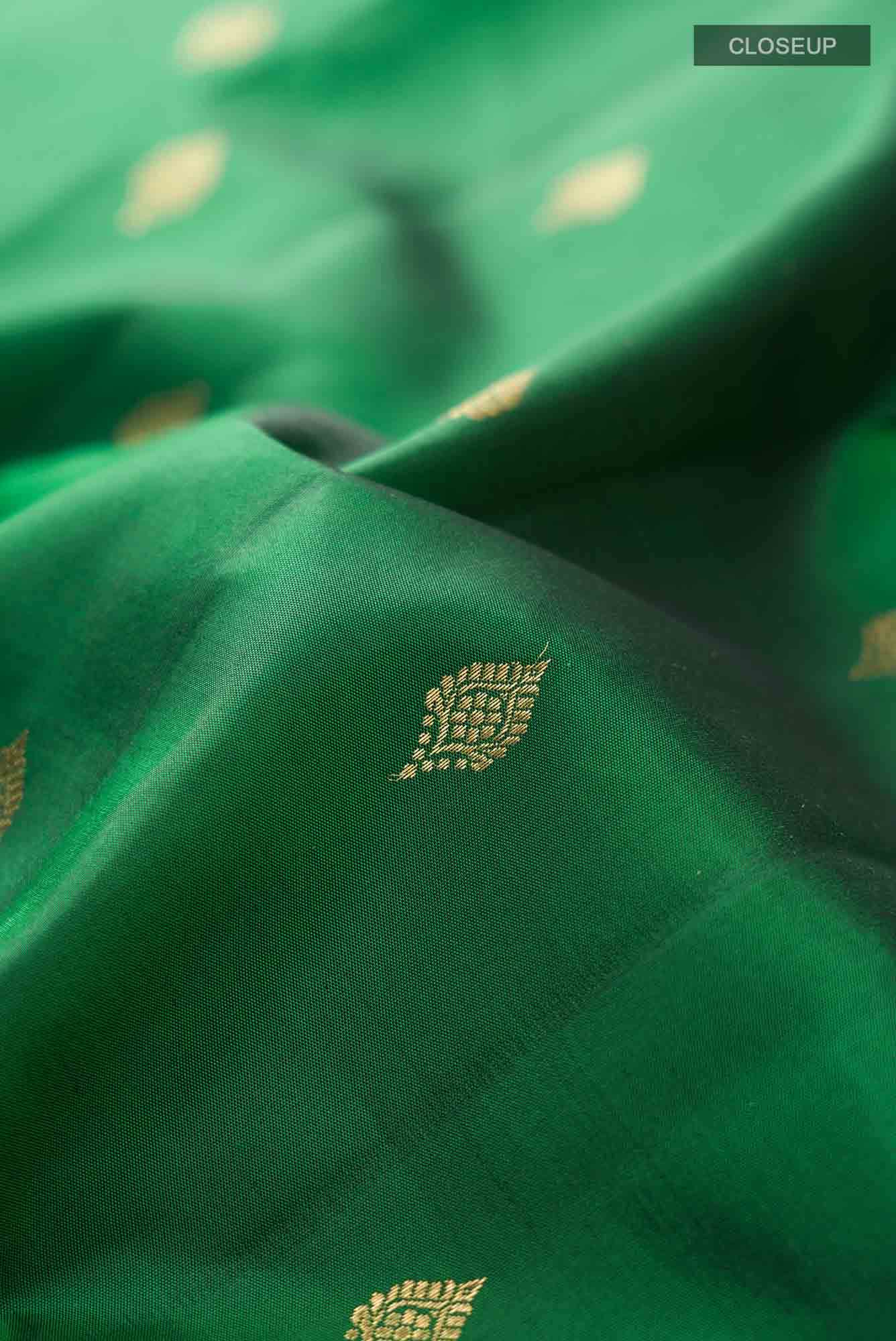Green Kanchipuram Silk Saree